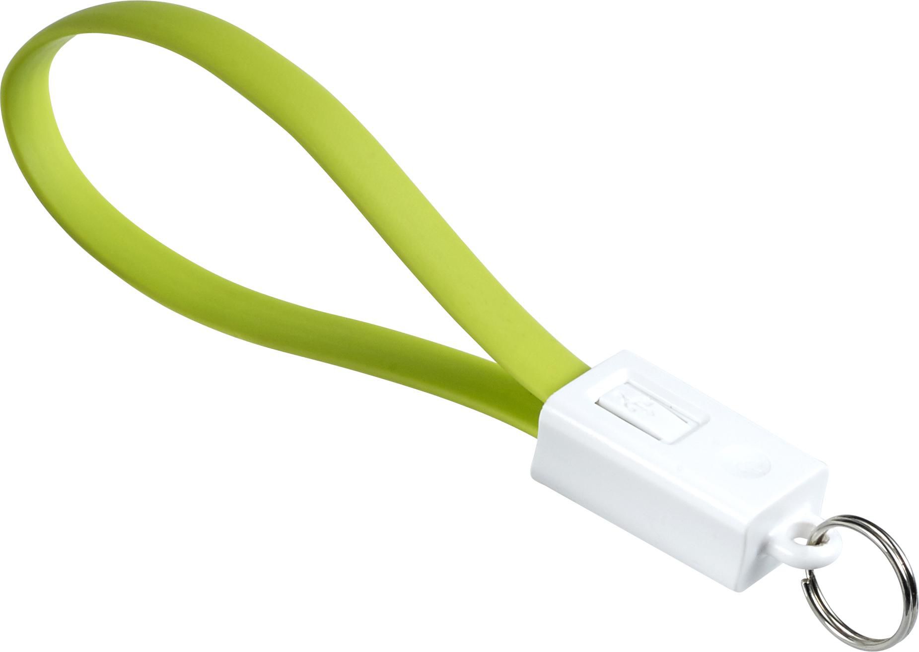 Vue 3 de Porte-clés avec câble de charge Pierre