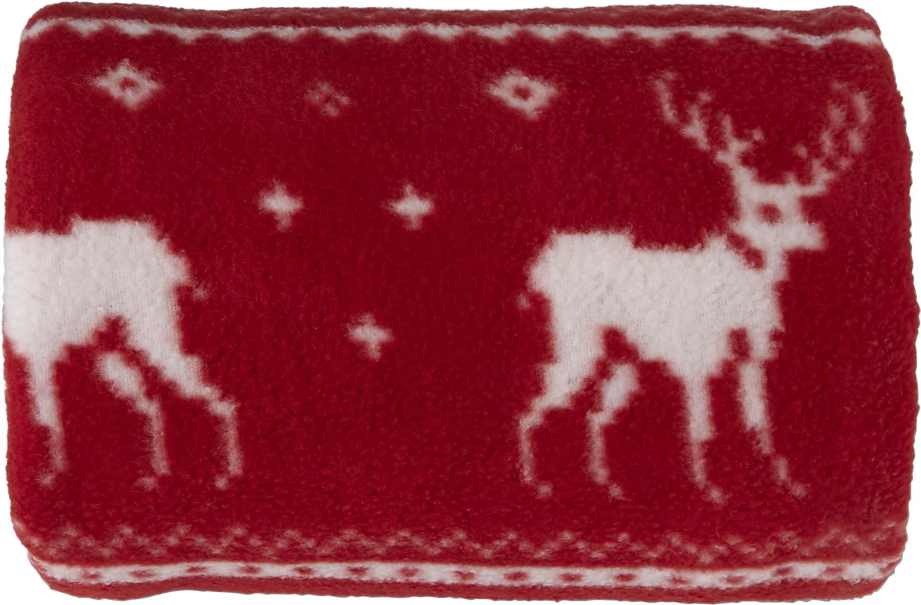 Vue 4 de Couverture polaire Jane | Motif renne