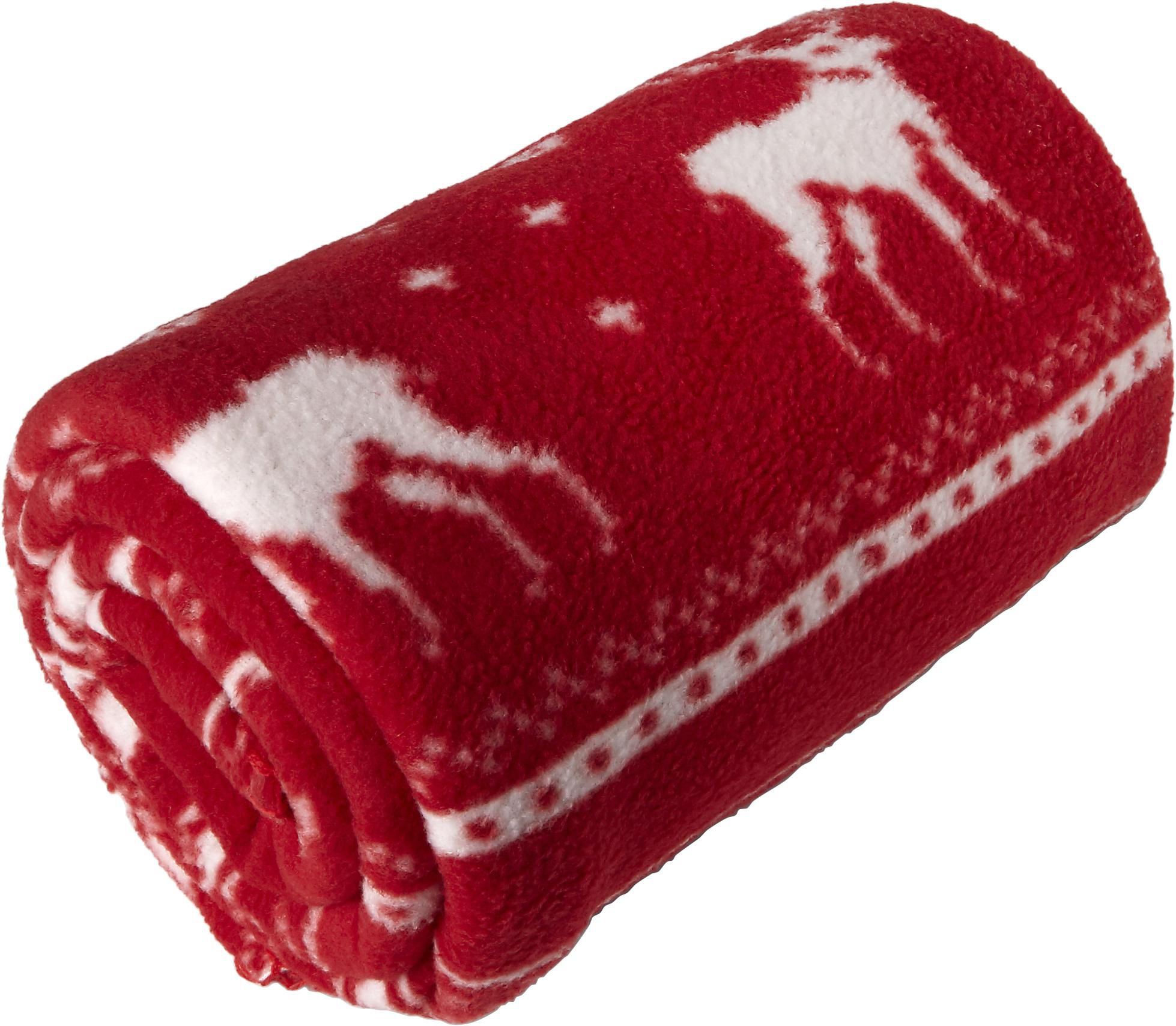 Vue 3 de Couverture polaire Jane | Motif renne