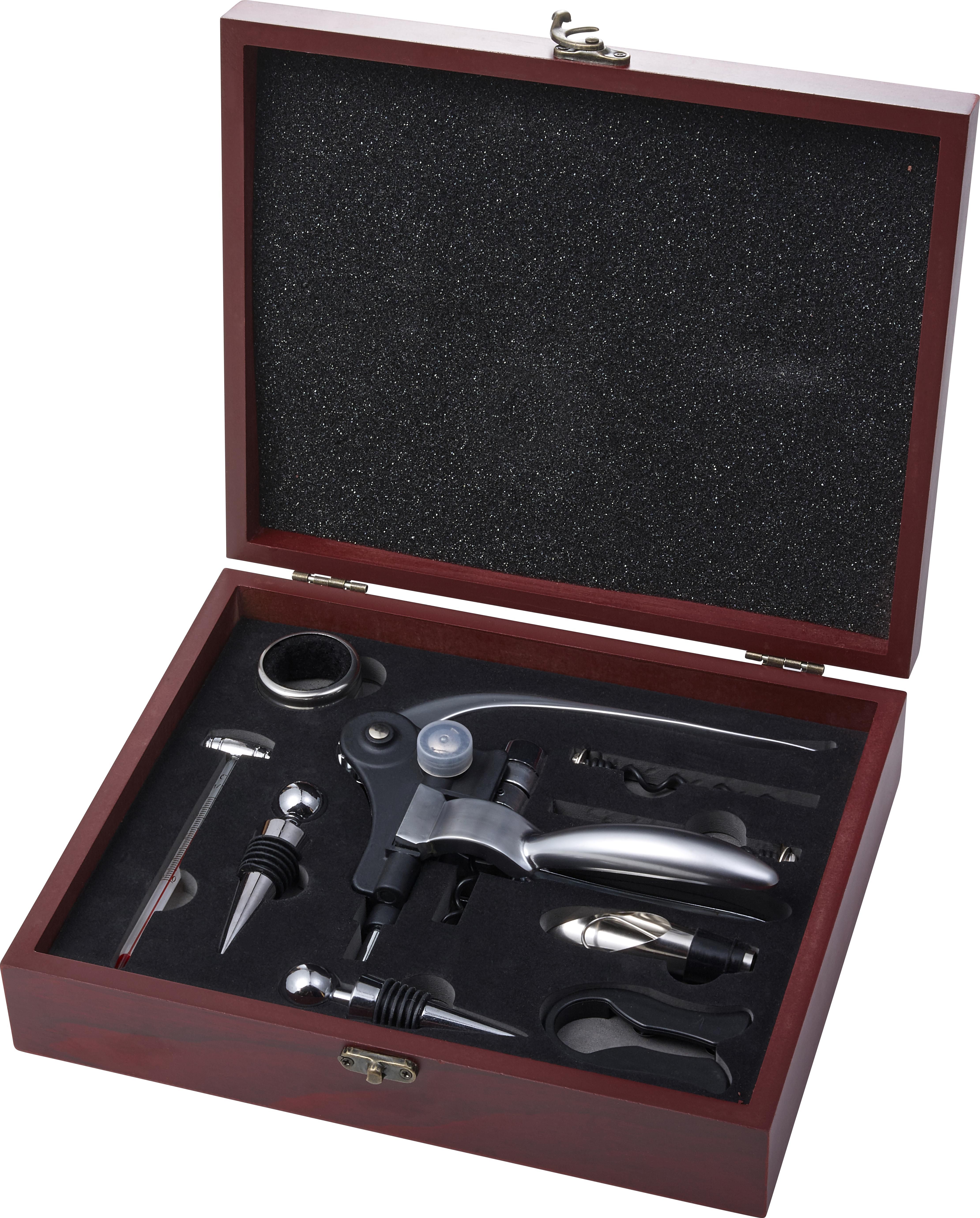 Vue 4 de Set à vin Emil | Bois | 6 pièces