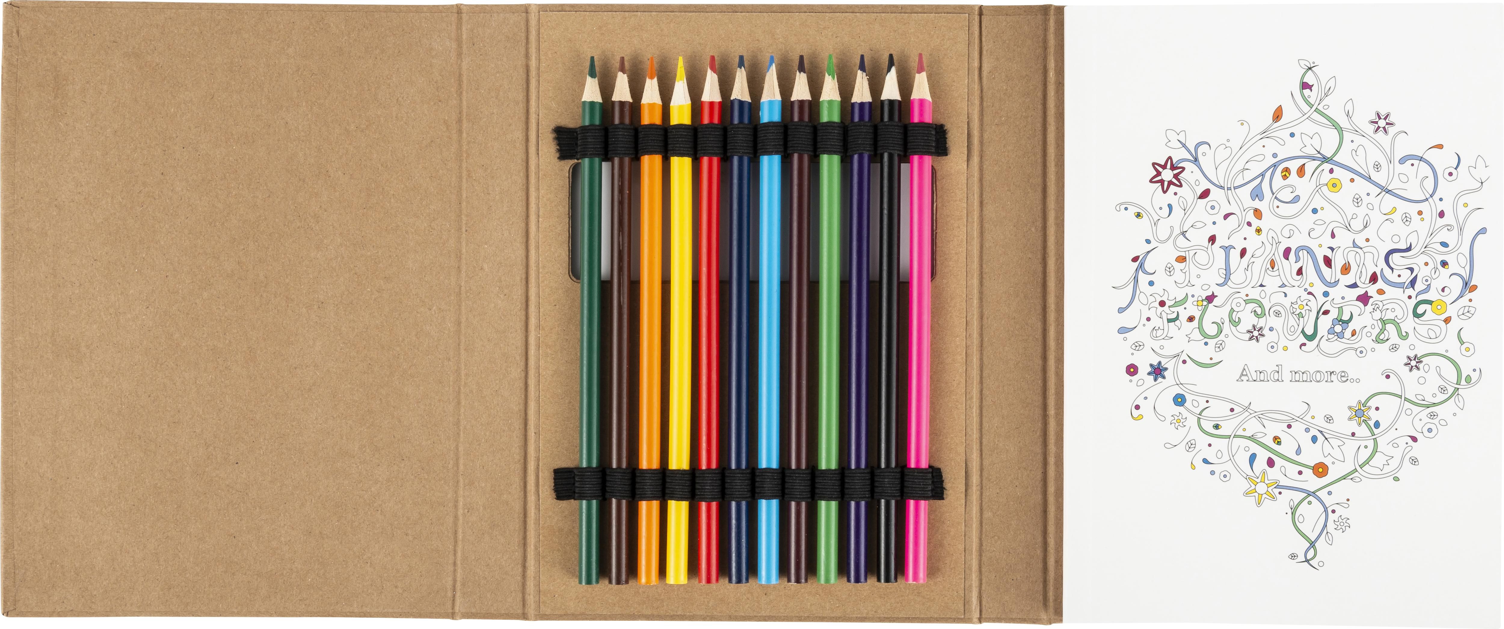 Vue 5 de Kit de coloriage Kora | Carton | 12 pièces