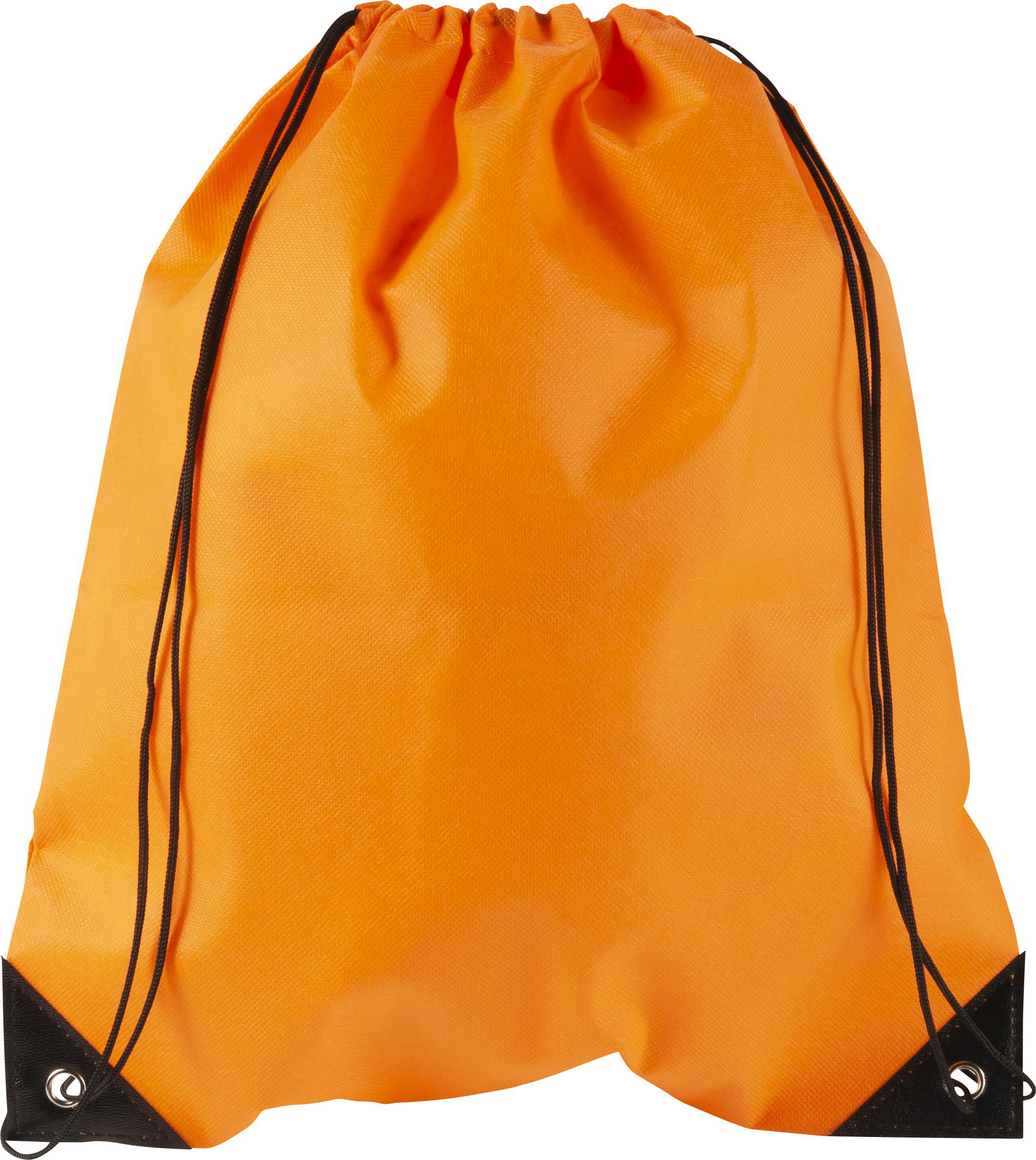 Vue 3 de Sac à cordon Nathalie | Non-tissé | 5 l