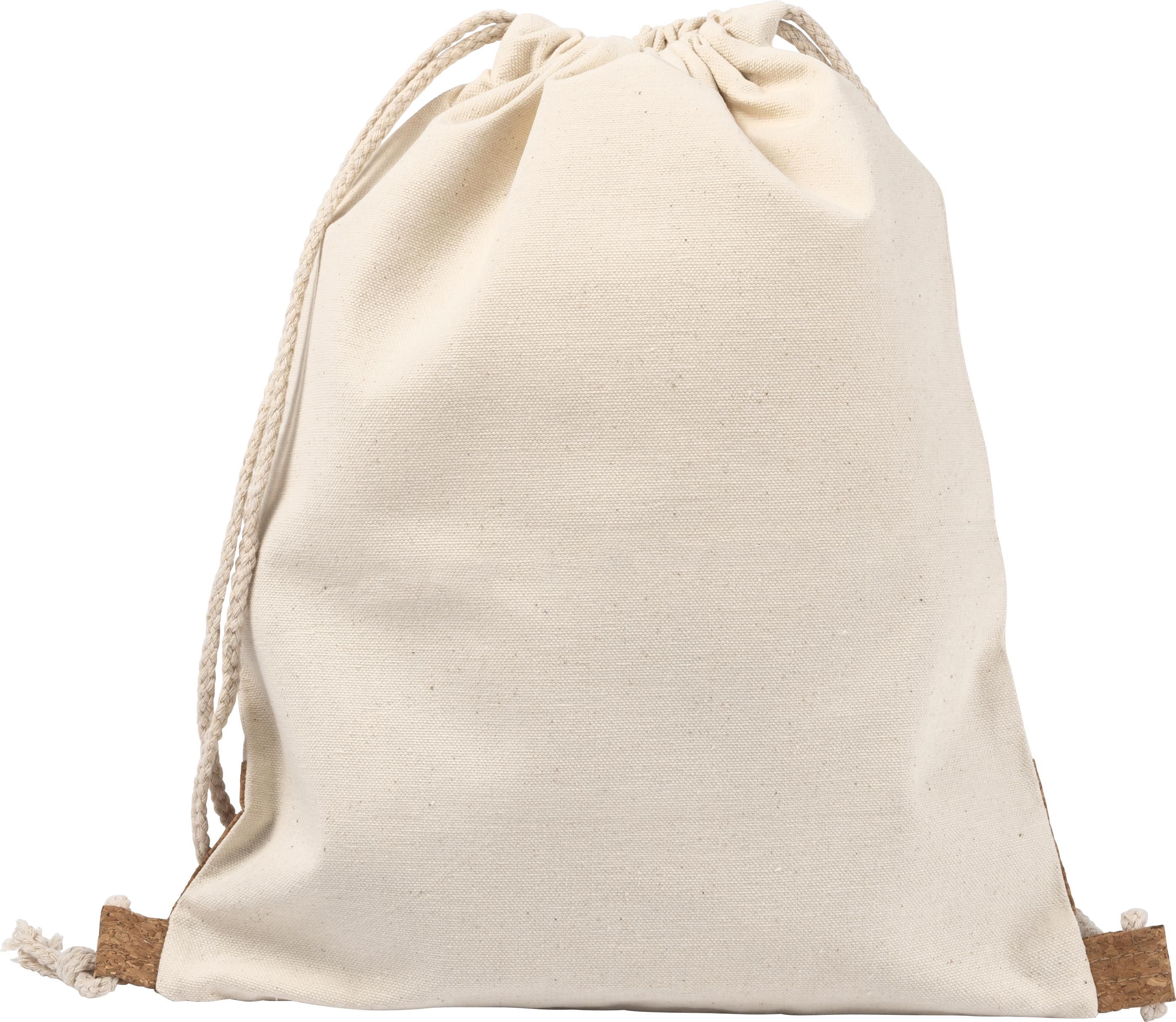 Vue 5 de Sac à dos Tianna | Coton 250 g/m² | Liège | 1,2 l