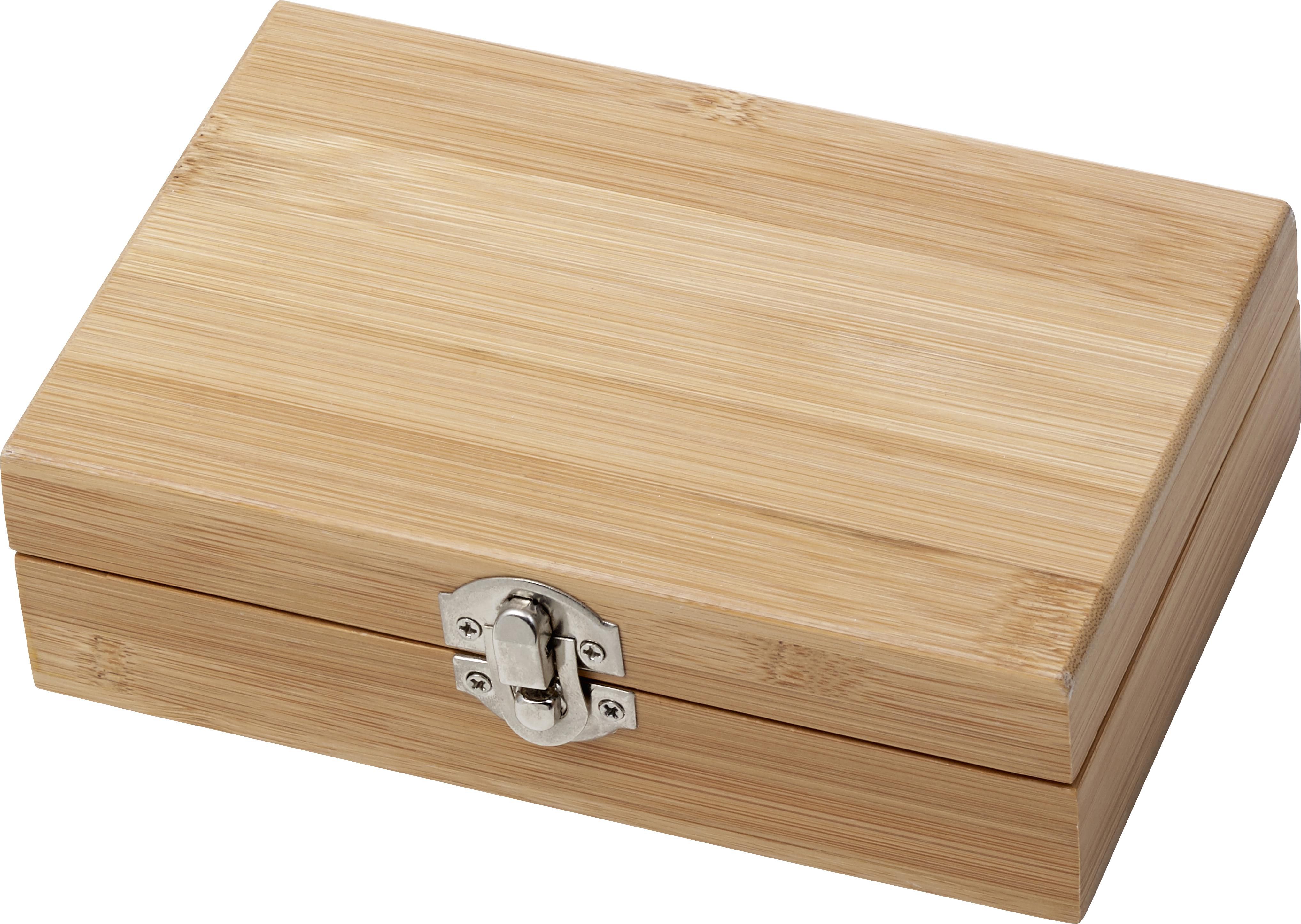 Vue 5 de Coffret à vin Leonie | Bambou | 3 pièces