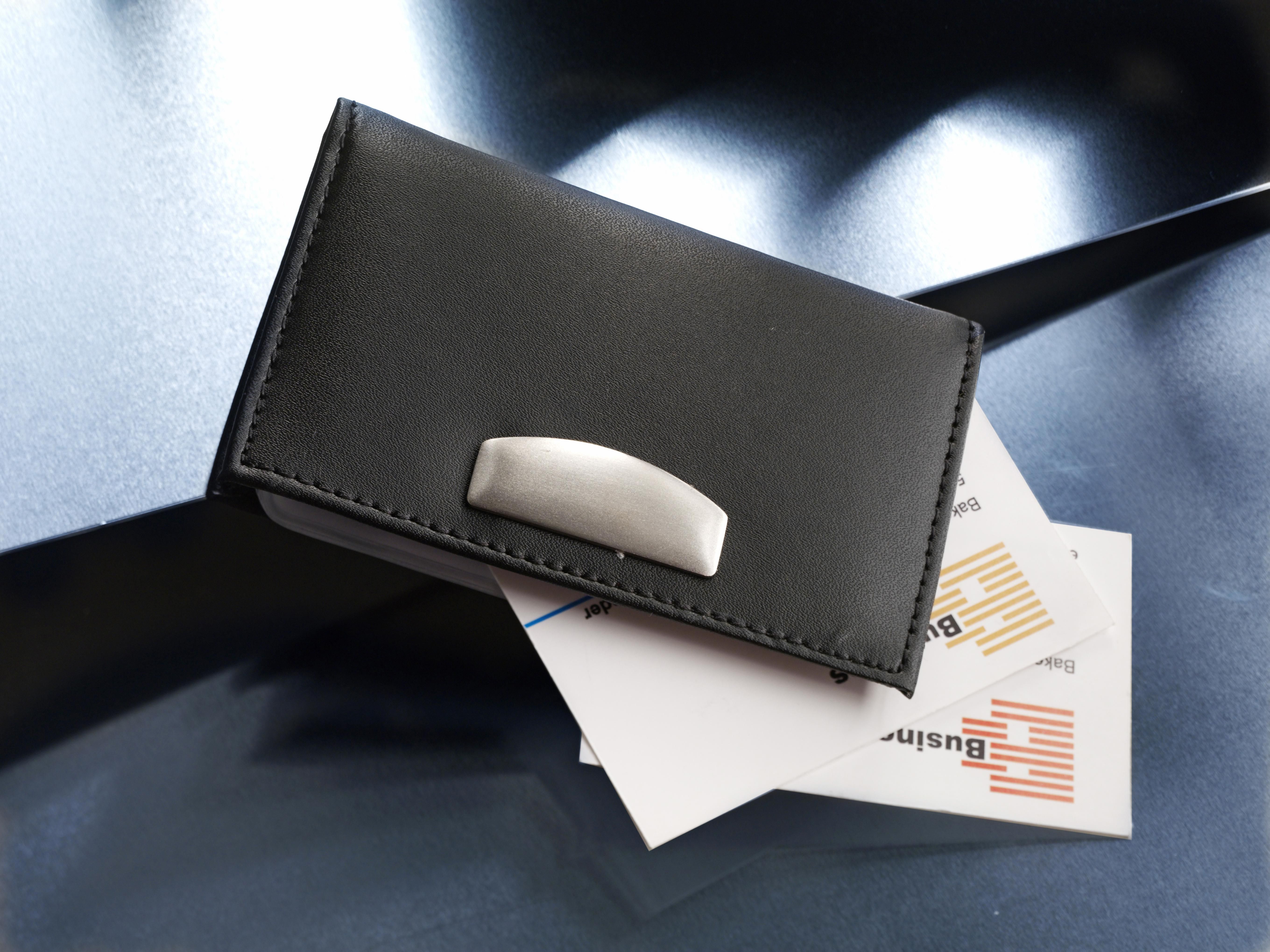 Vue 6 de Porte-cartes Bethany | Cuir reconstitué