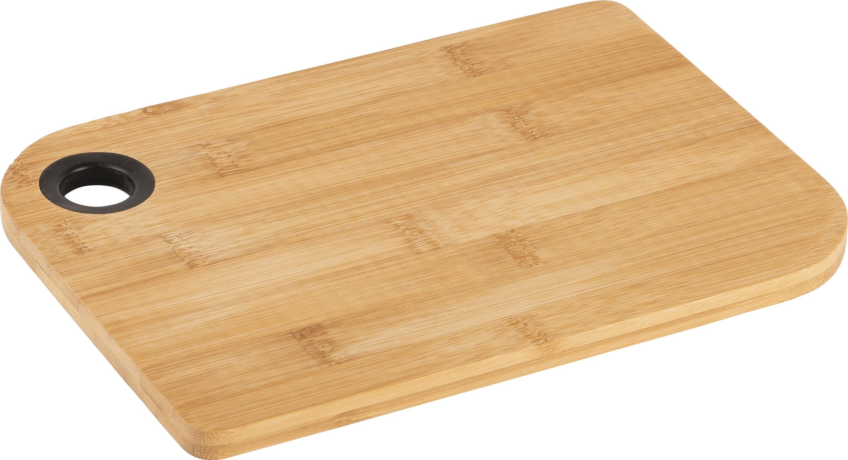 Vue 4 de Planche à découper Steven | Bambou | 24,5 x 17,5 cm