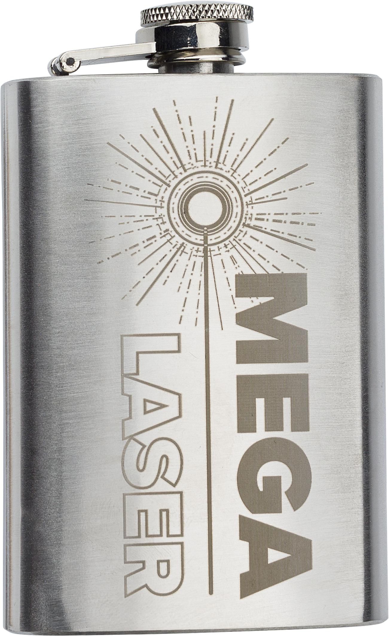 Vue 4 de Flasque de hanche Ingrid | Inox | 100 ml