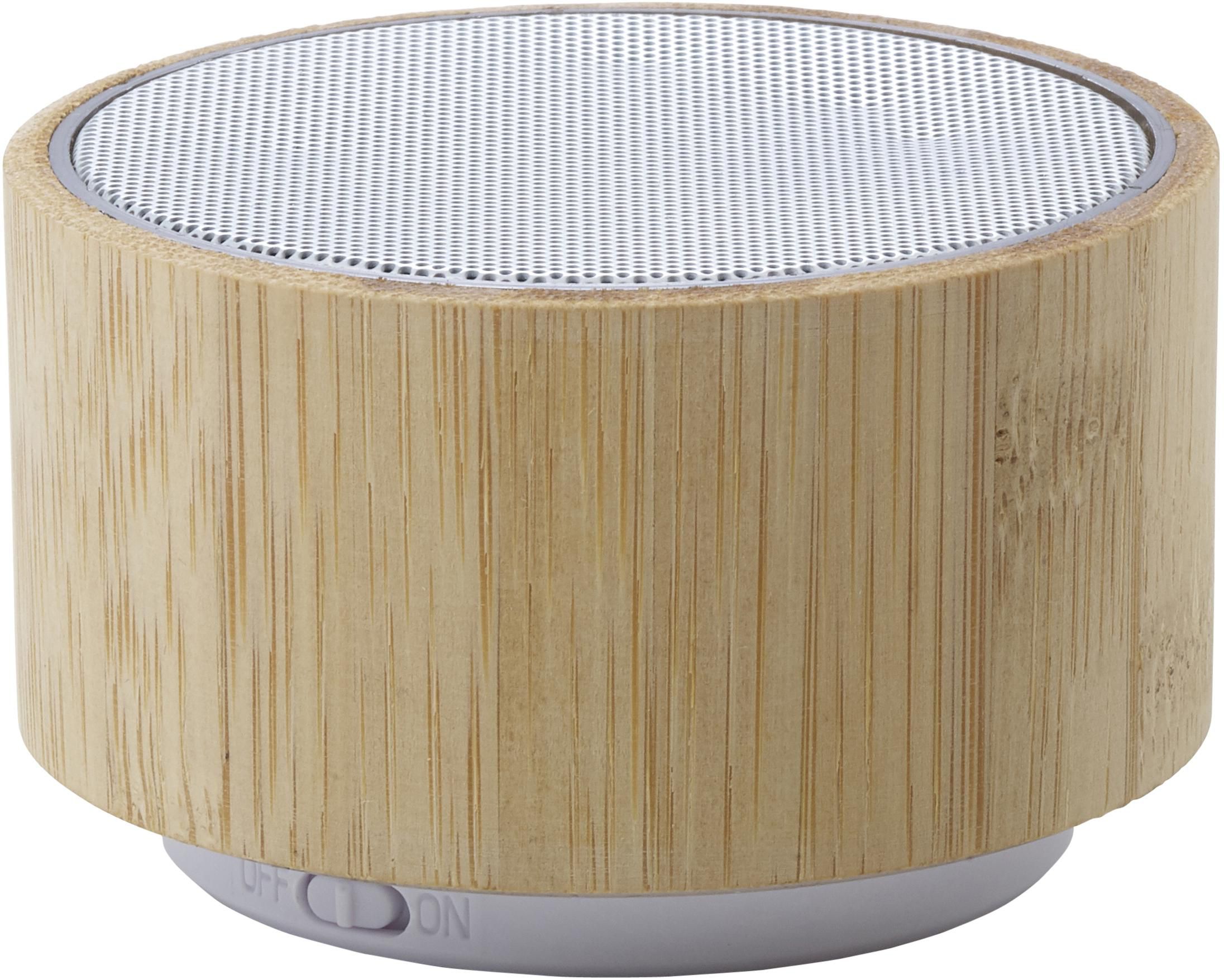 Enceinte Sharon | Boîtier bambou | Sans fil