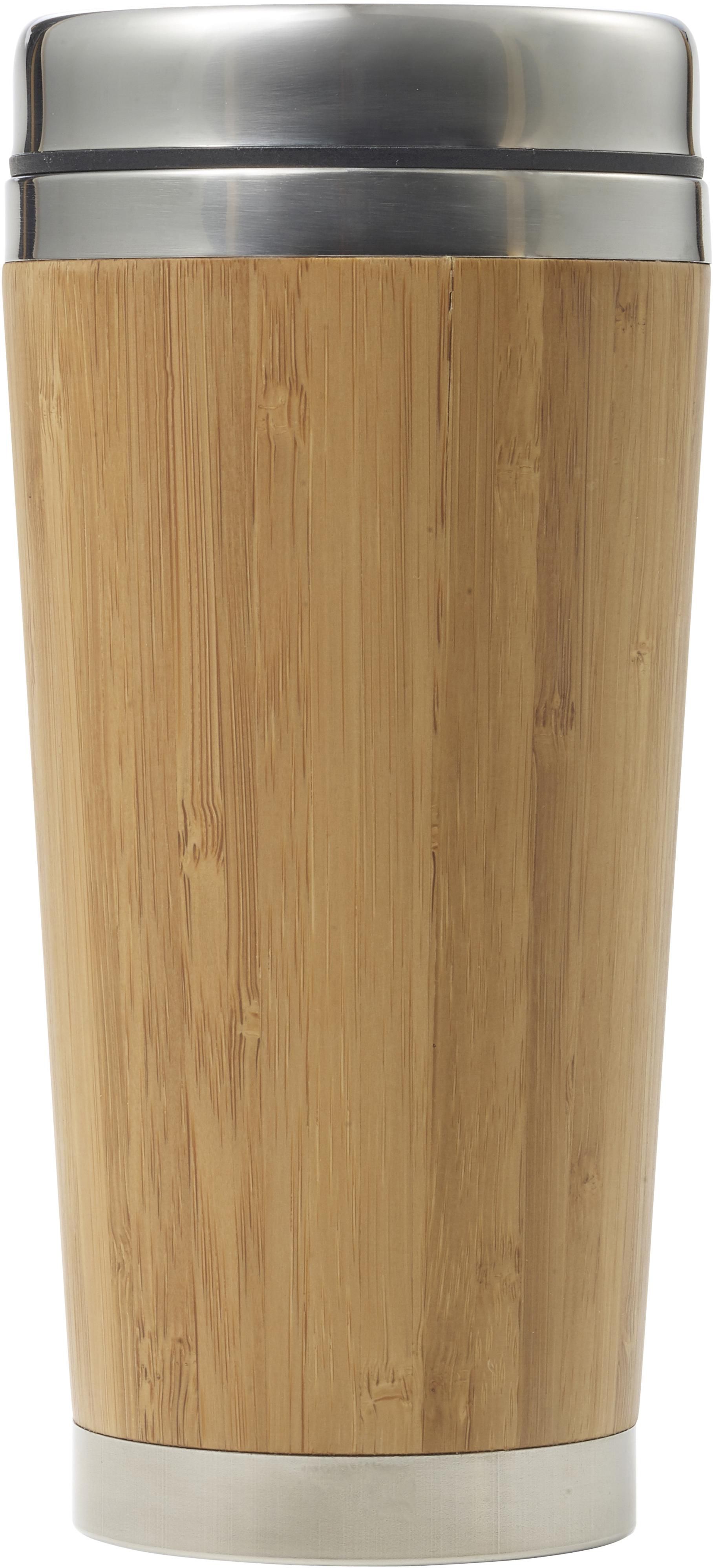 Gobelet thermos Sabine | Bambou et inox | 400 ml