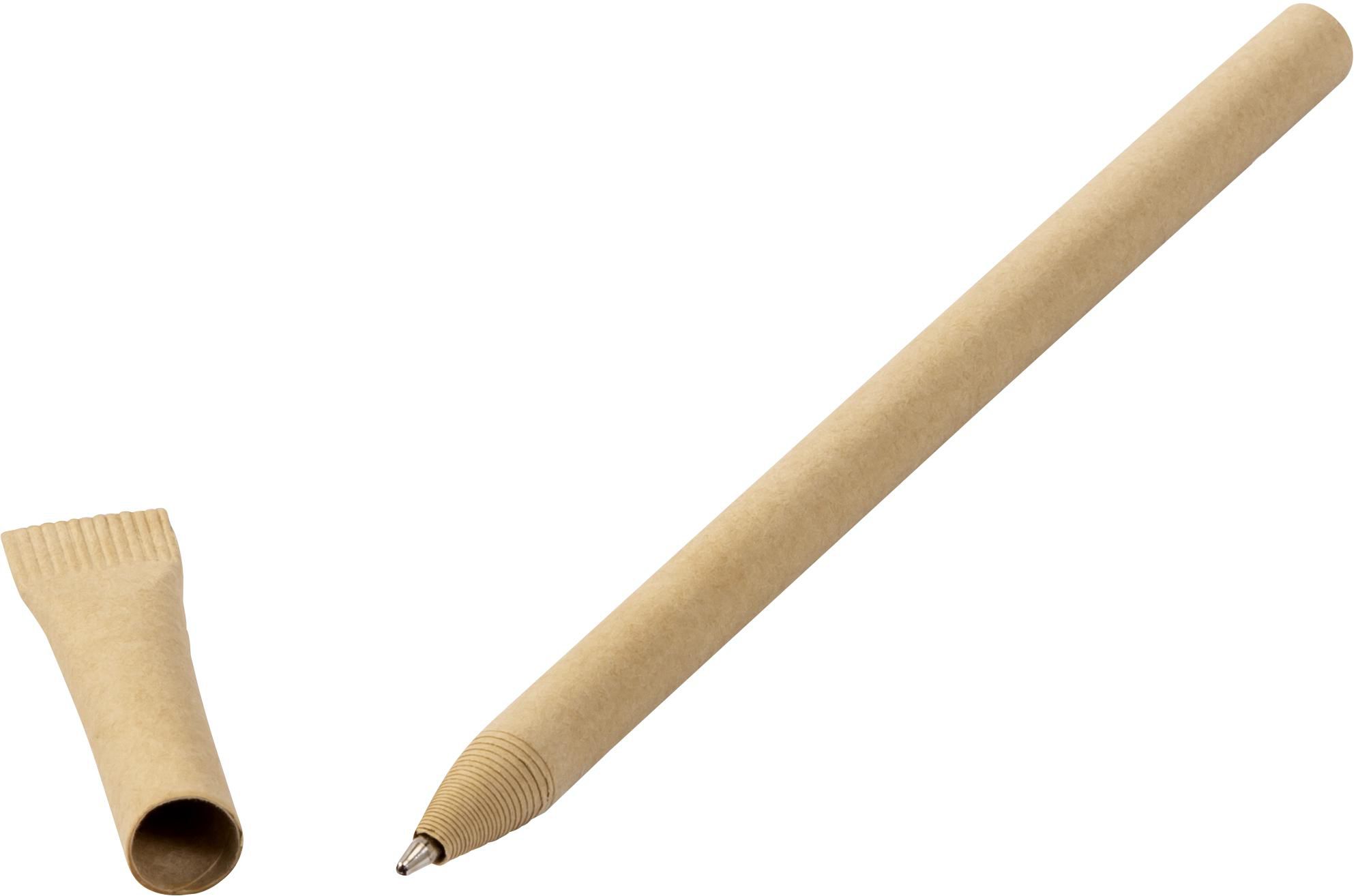Vue 6 de Stylo bille Madalena | Recyclé | Carton