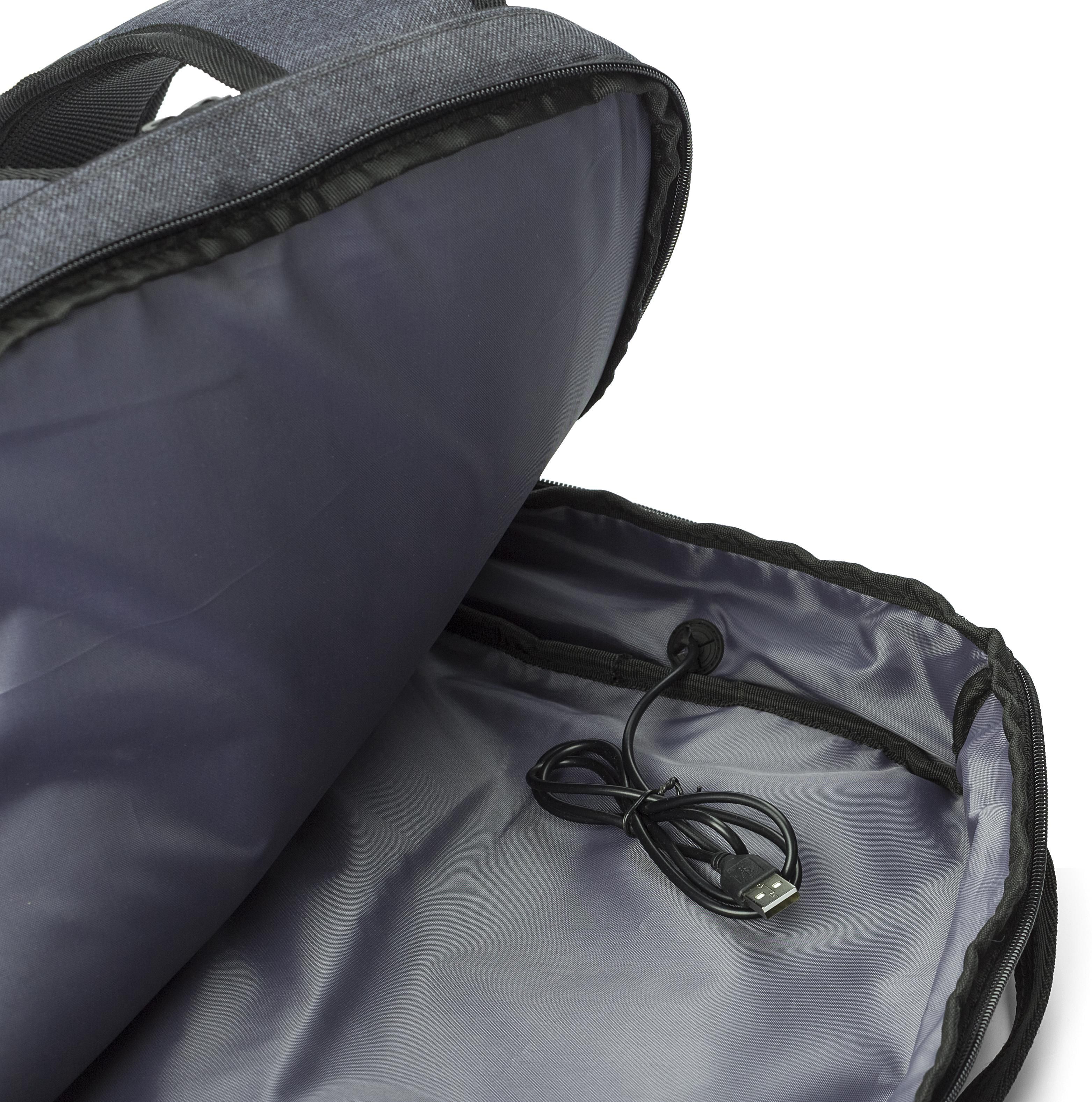 Vue 7 de Sac à dos pour ordinateur portable Romy | Plastique | Anti-vol
