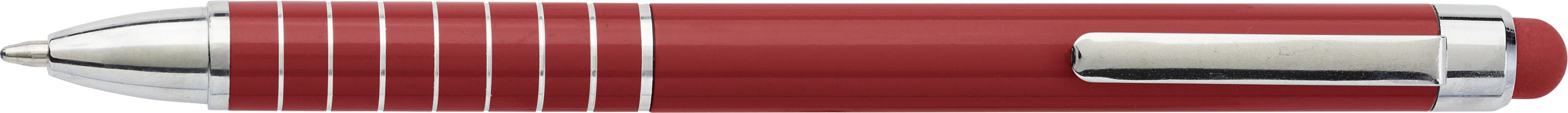 Vue 4 de Stylo bille Oliver | Aluminium | Stylet