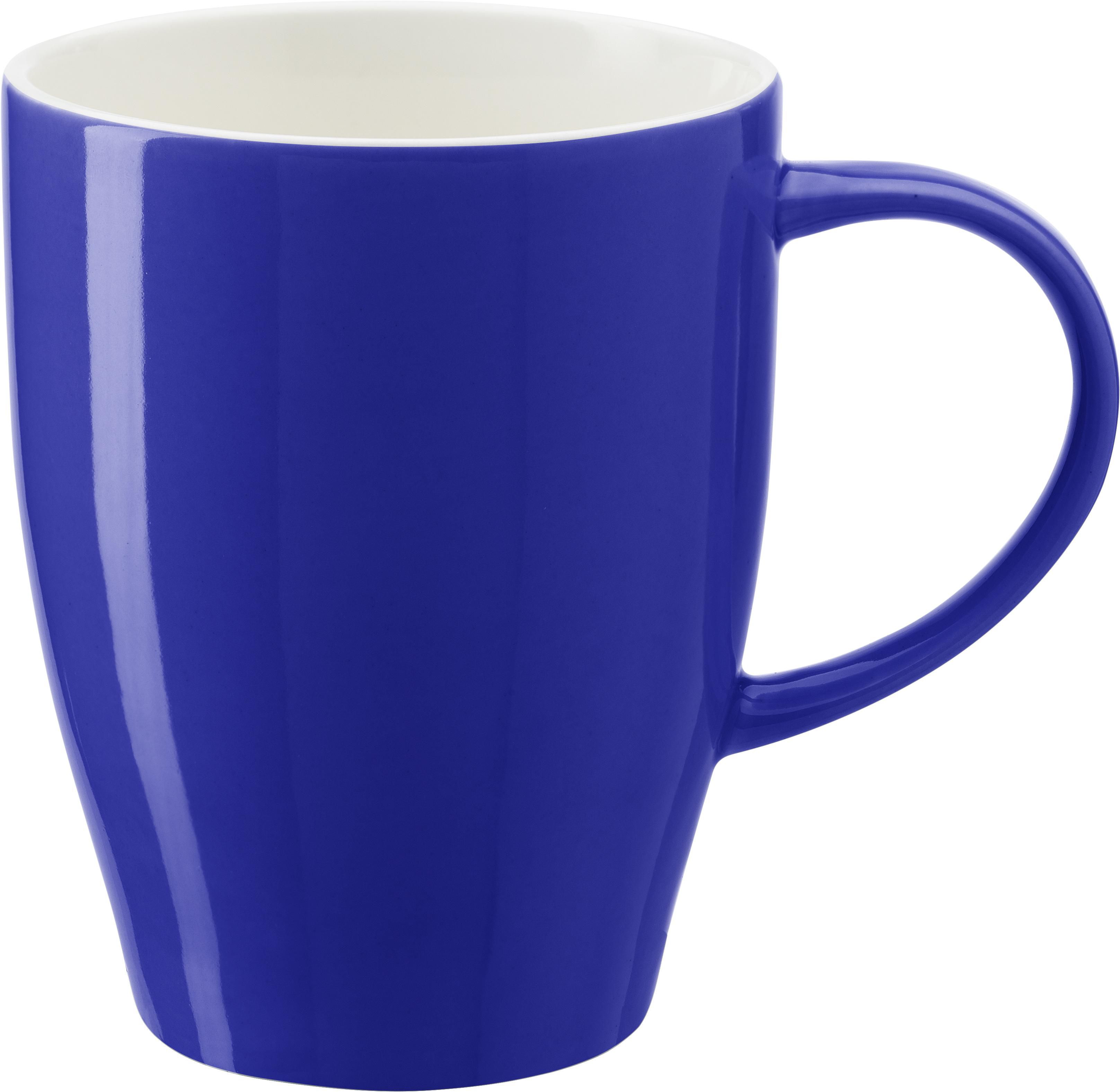 Vue 2 de Mug Paula | Bone China | Bicolore
