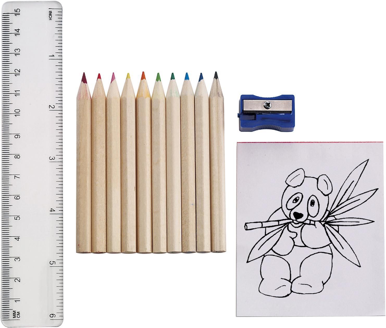 Vue 3 de Set de dessin Hilary | Carton