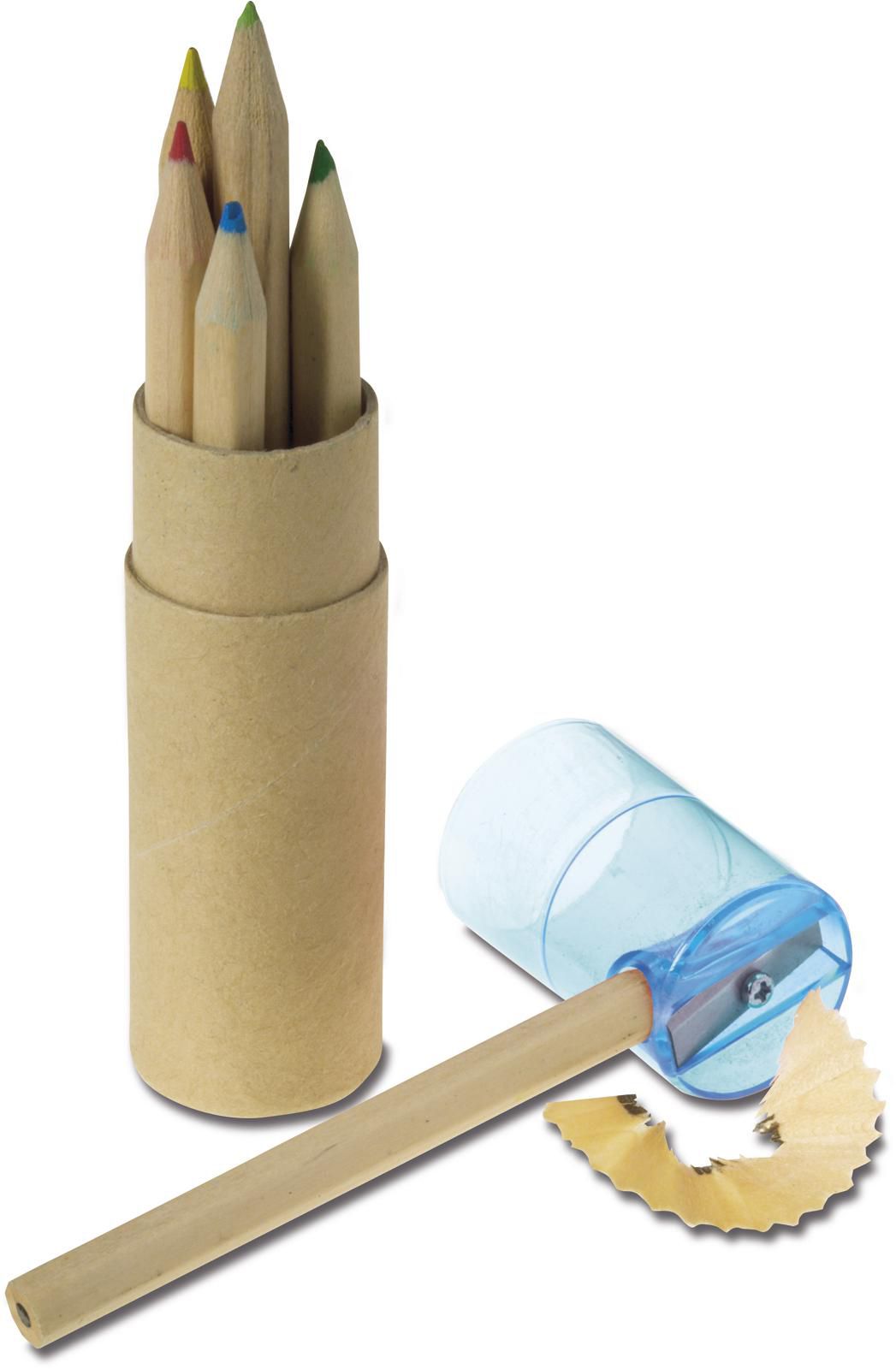 Vue 6 de Set de crayons de couleur Libbie | 6 pcs