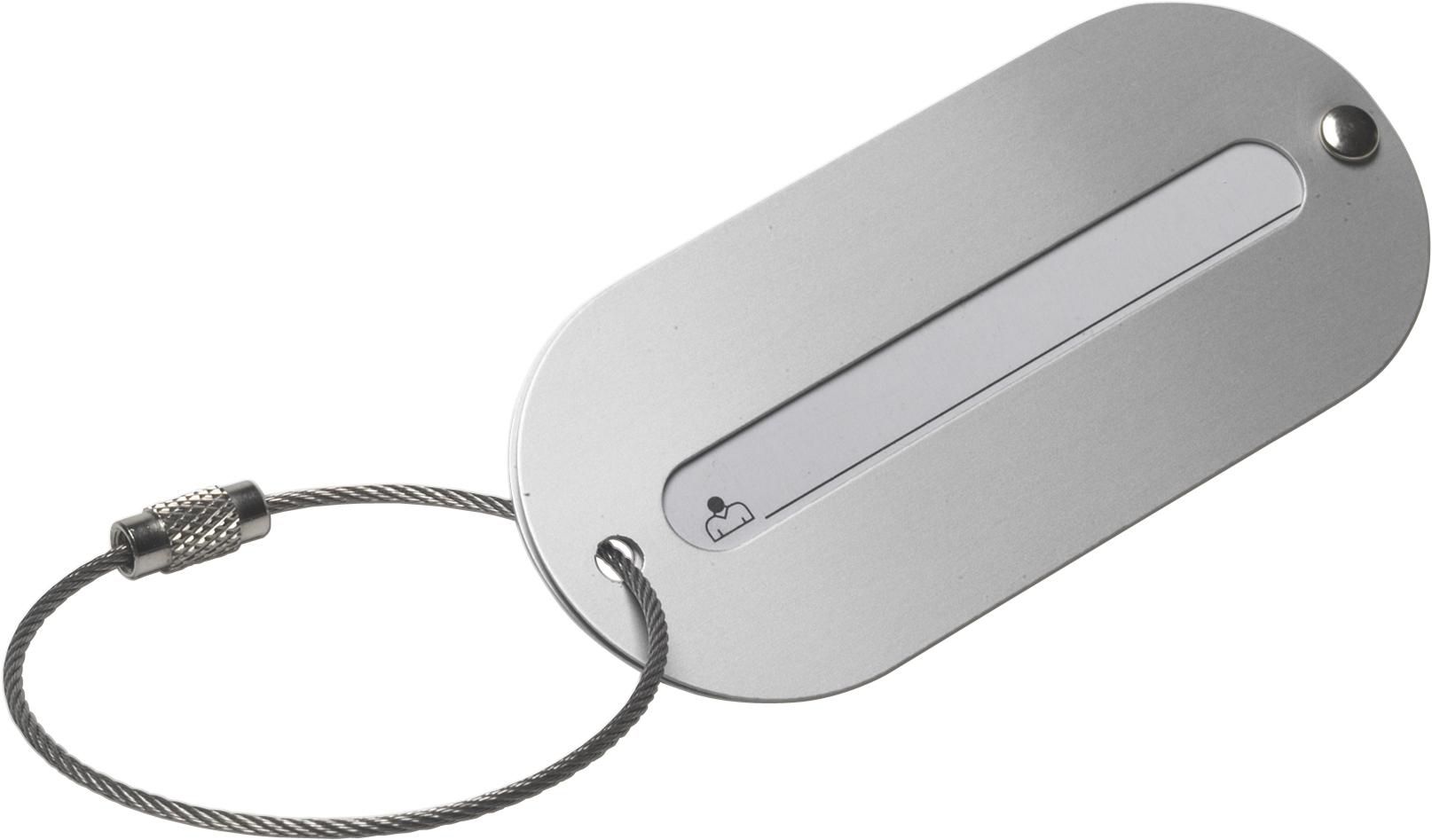 Vue 5 de Étiquette à bagage Isa | Aluminium