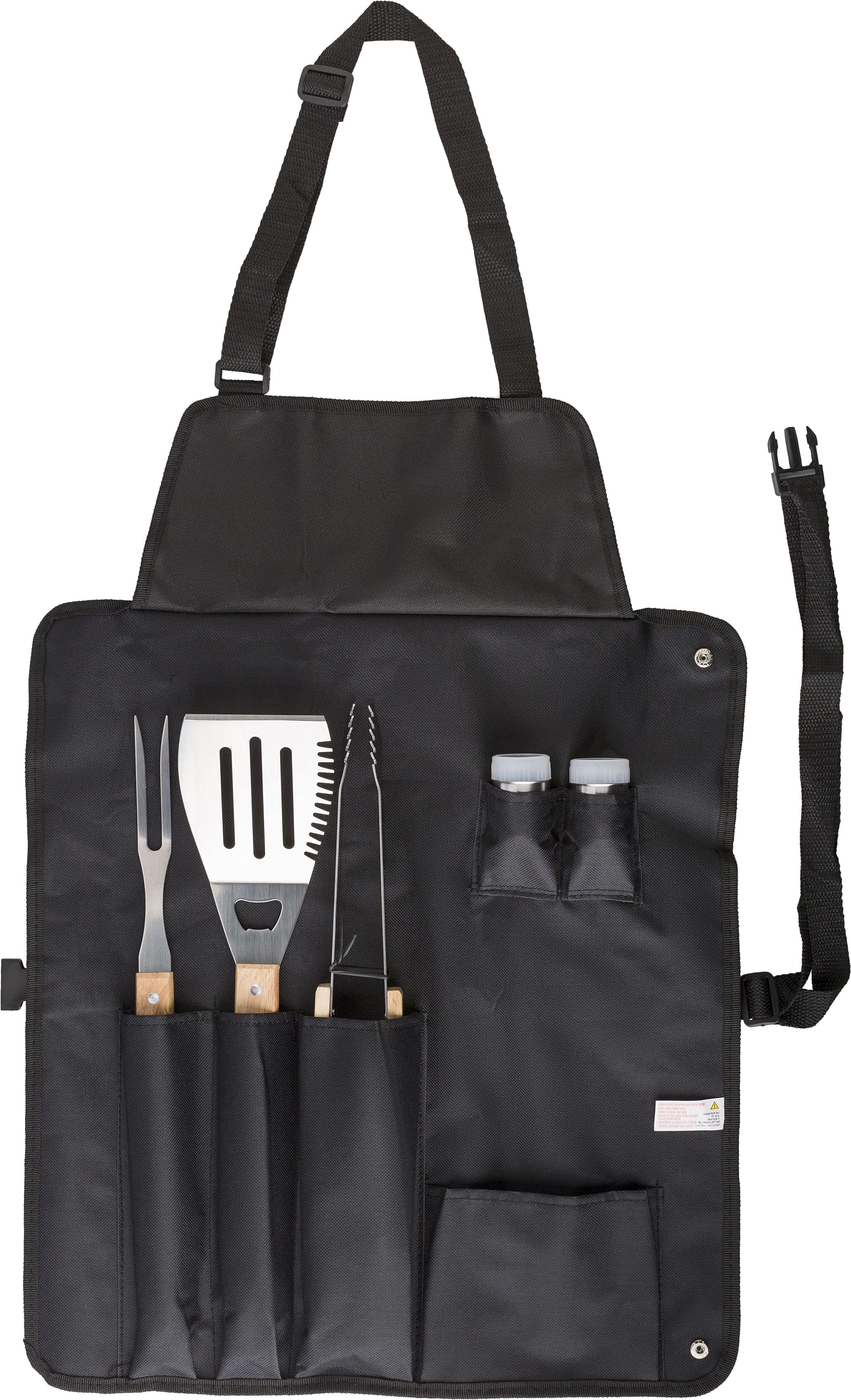 Set barbecue Hugo | Inox | Tablier