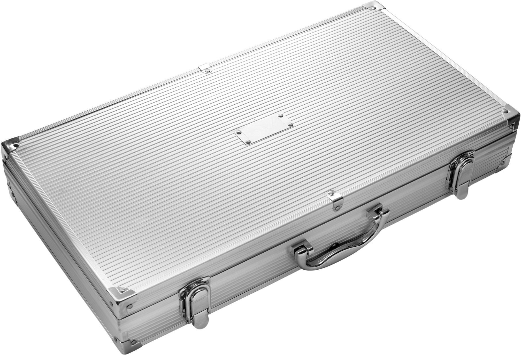 Vue 2 de Set barbecue Dawn | Inox | Valise