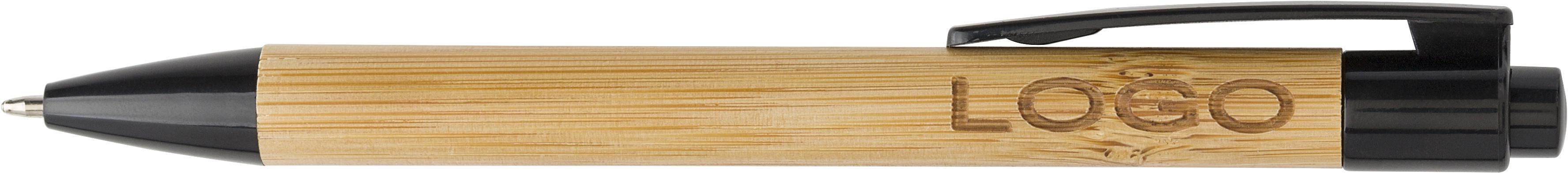 Vue 7 de Stylo bille Lacey | Bambou