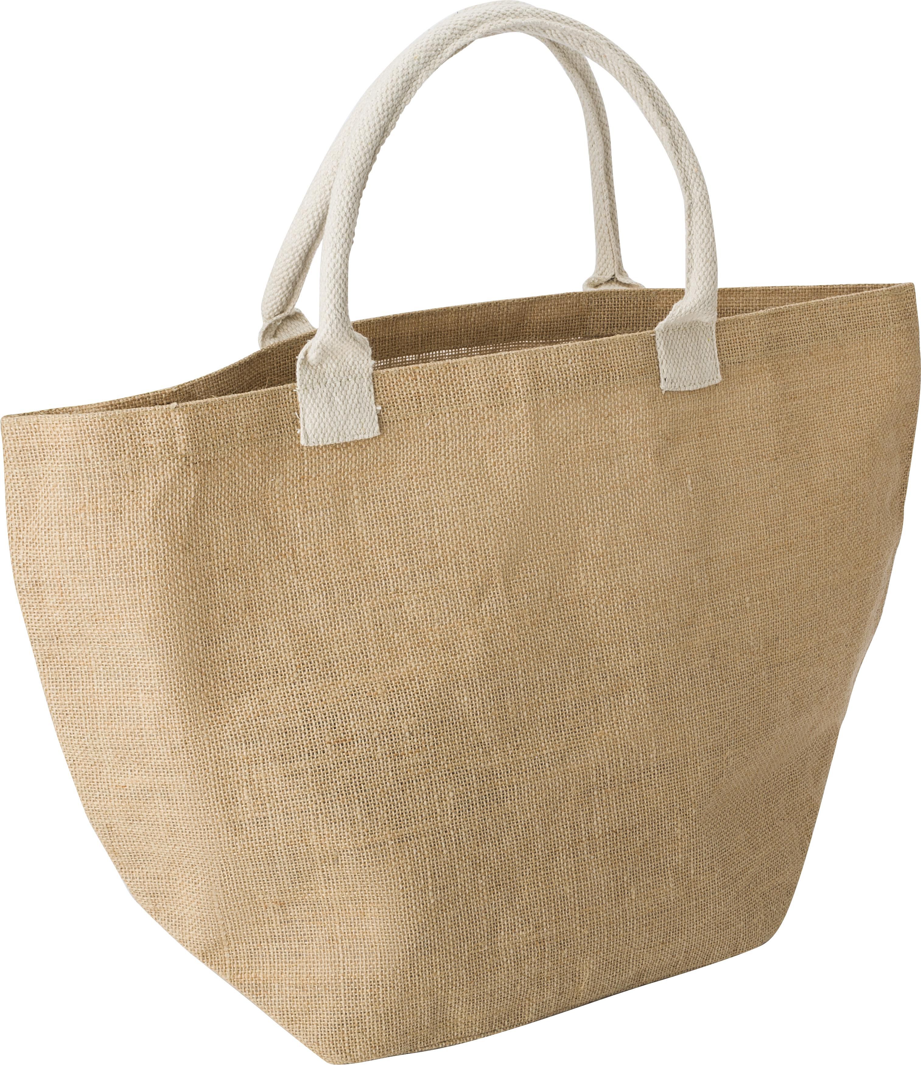 Vue 3 de Sac shopping Zac | Jute | 18 l
