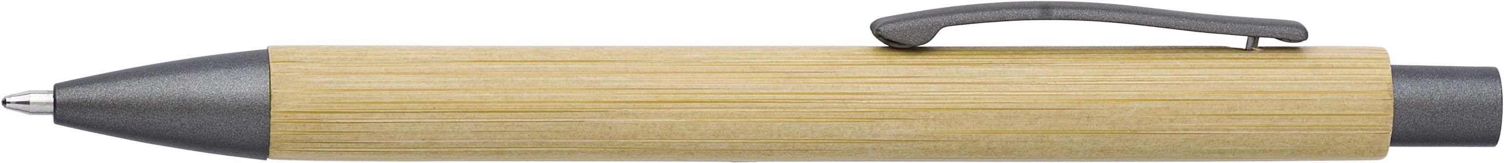 Vue 5 de Stylo bille Kalani | Bambou