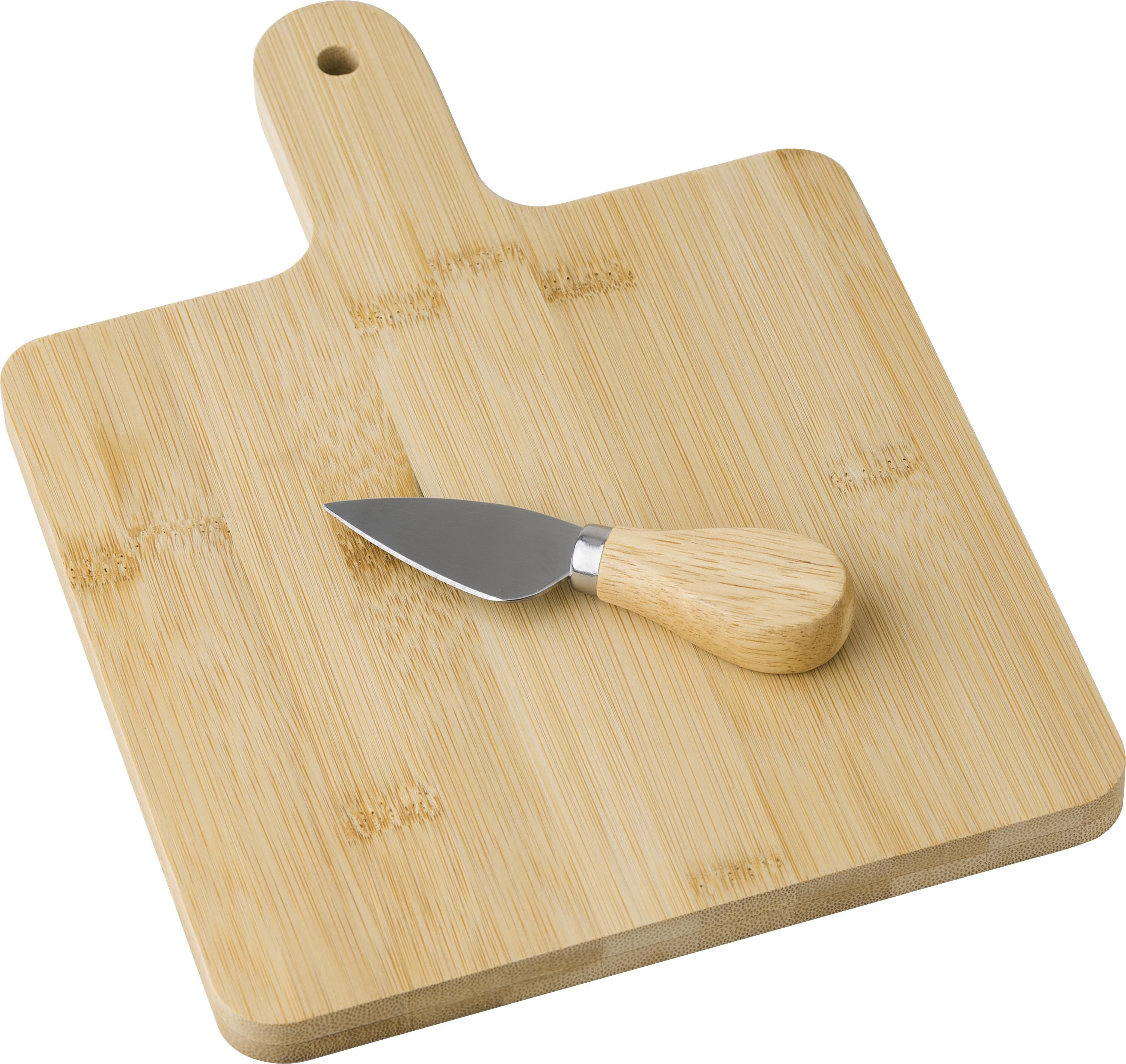 Vue 5 de Plateau à fromages Jelena | Bambou | Avec couteau