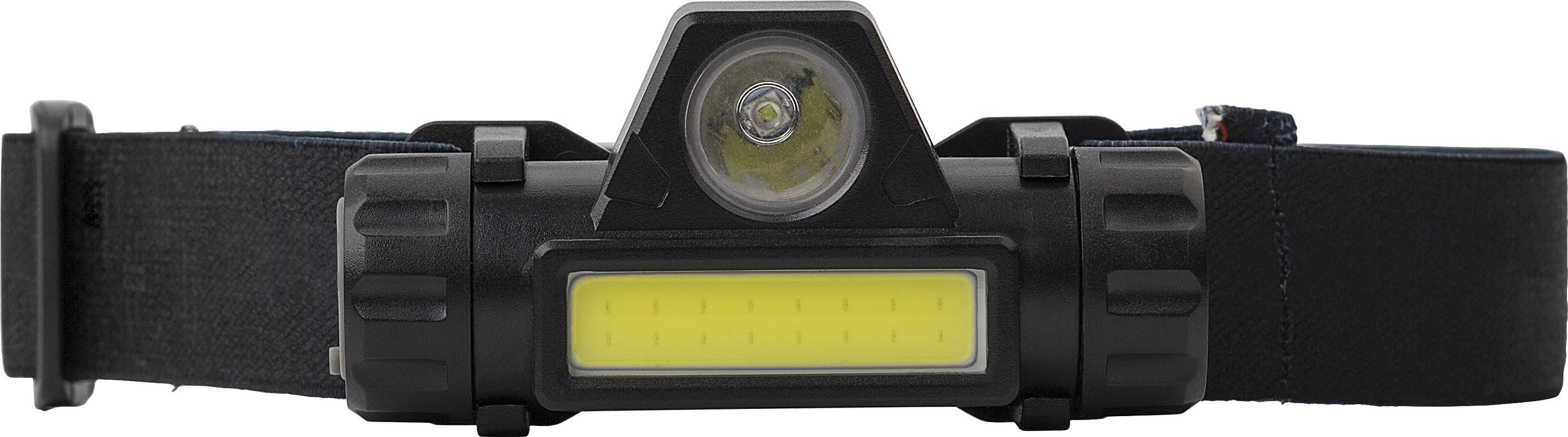 Lampe frontale Mina | Plastique | LED + COB | Rechargeable USB-C