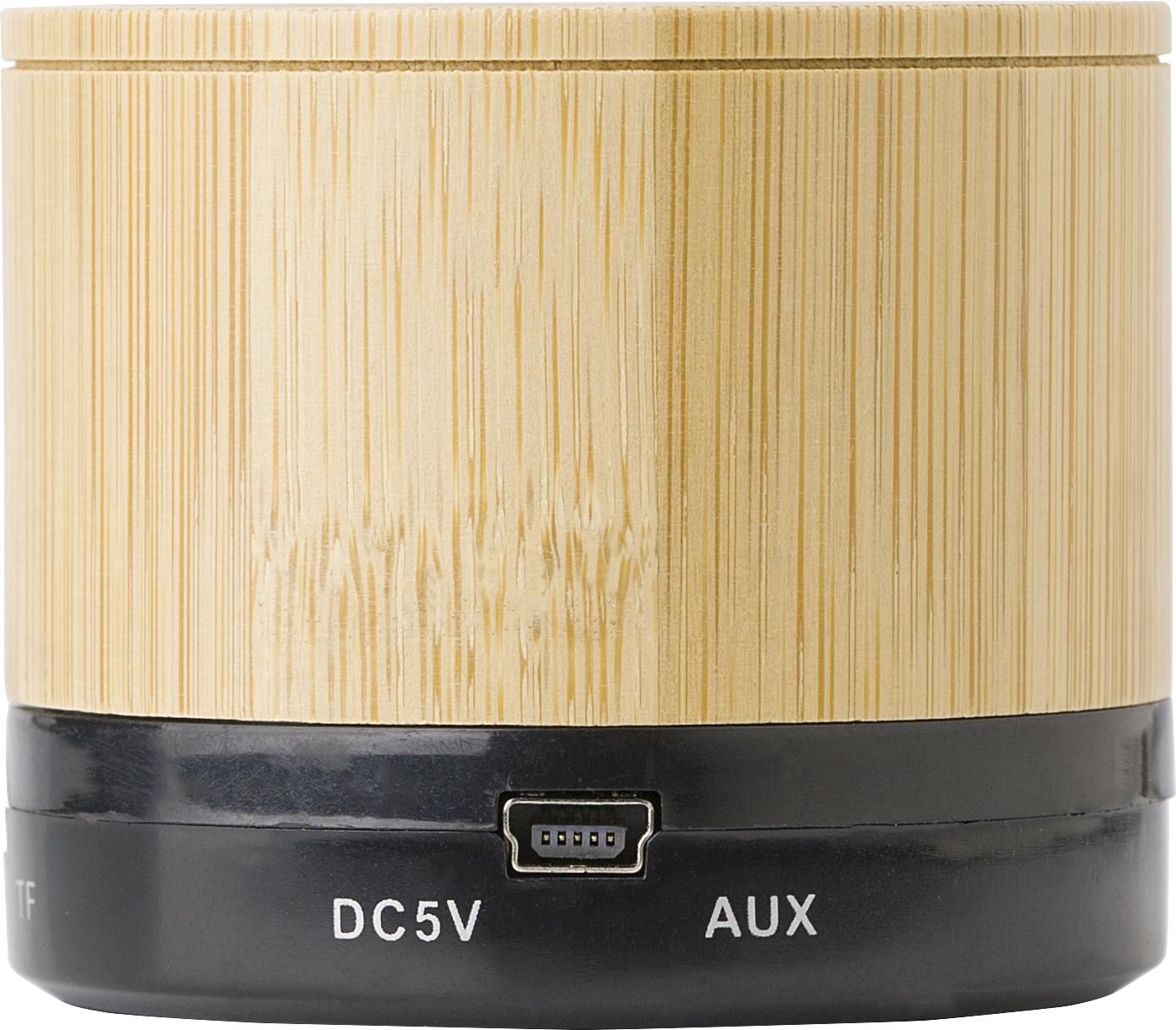 Vue 3 de Enceinte sans fil Rosalinda | Bambou