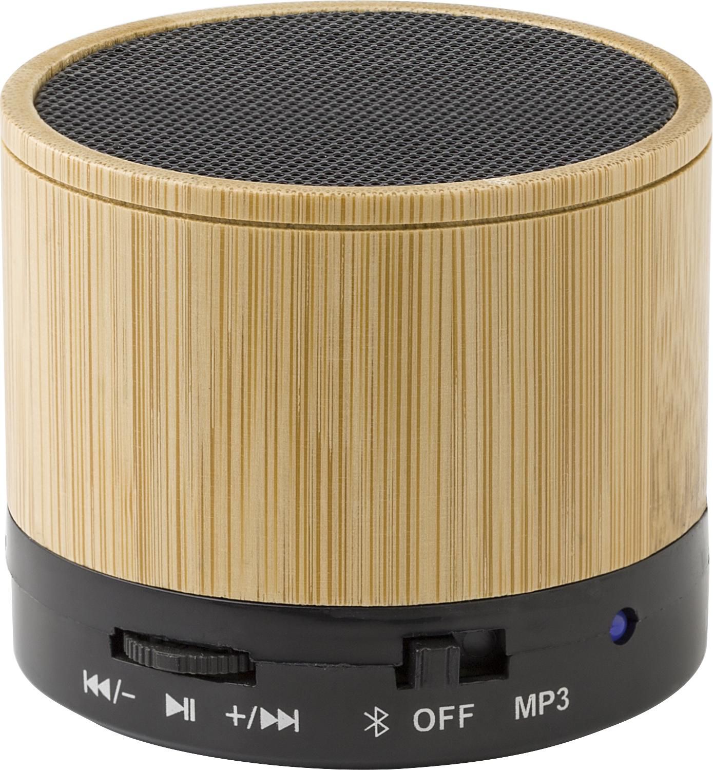 Vue 2 de Enceinte sans fil Rosalinda | Bambou