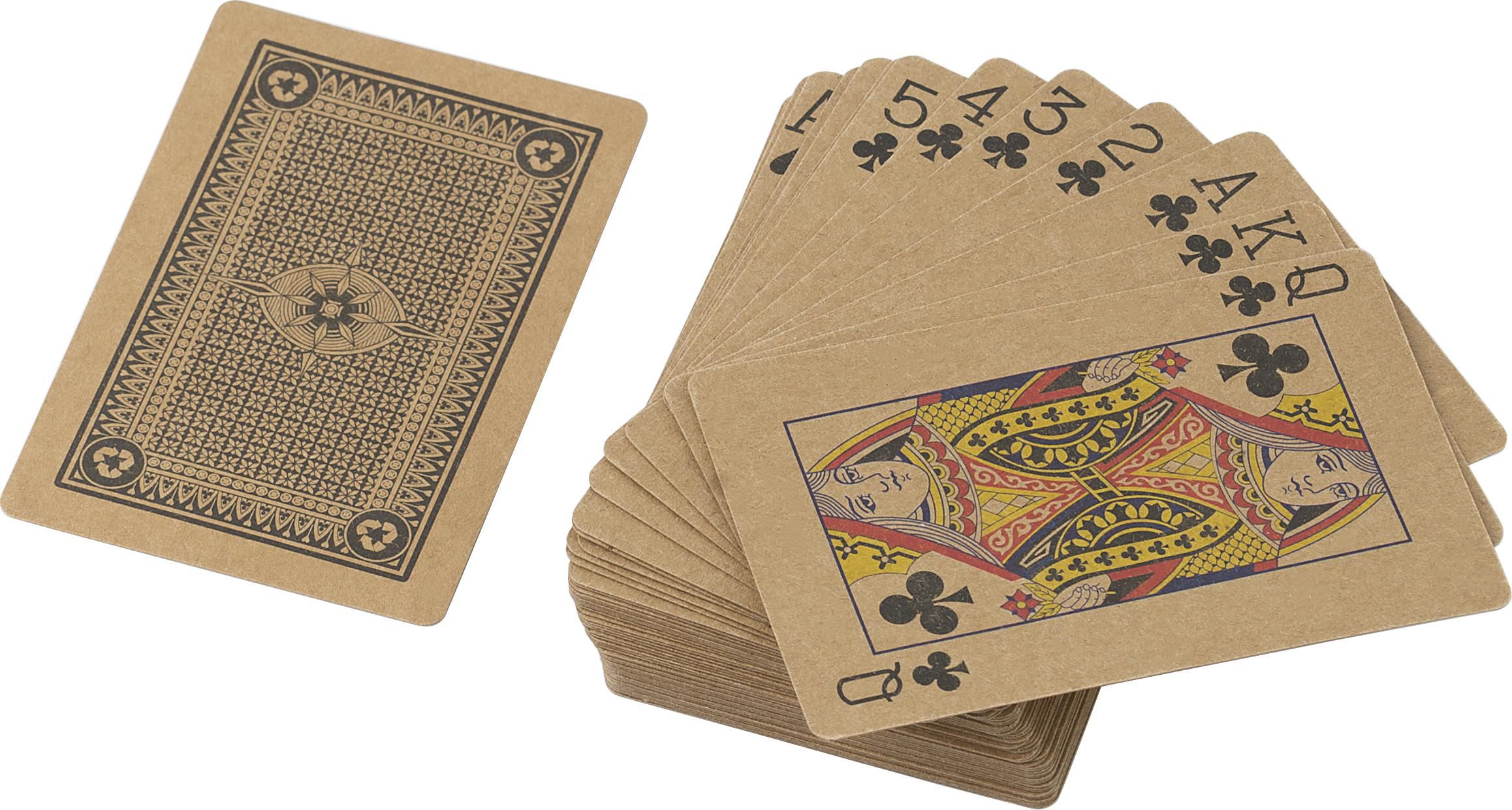 Vue 2 de Cartes à jouer Andreina | Recyclé | 54 cartes