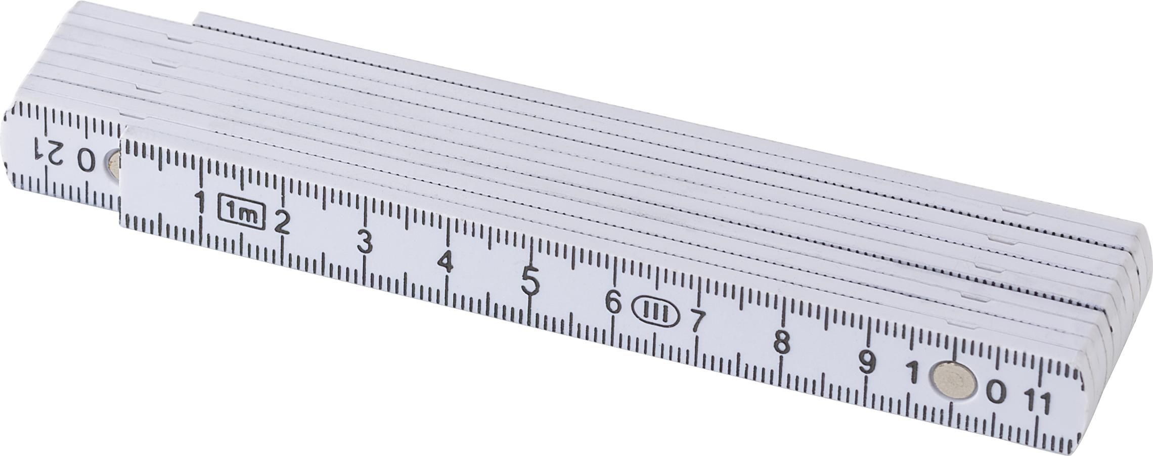 Vue 4 de Règle Leon | Plastique | Pliable | 1 mètre