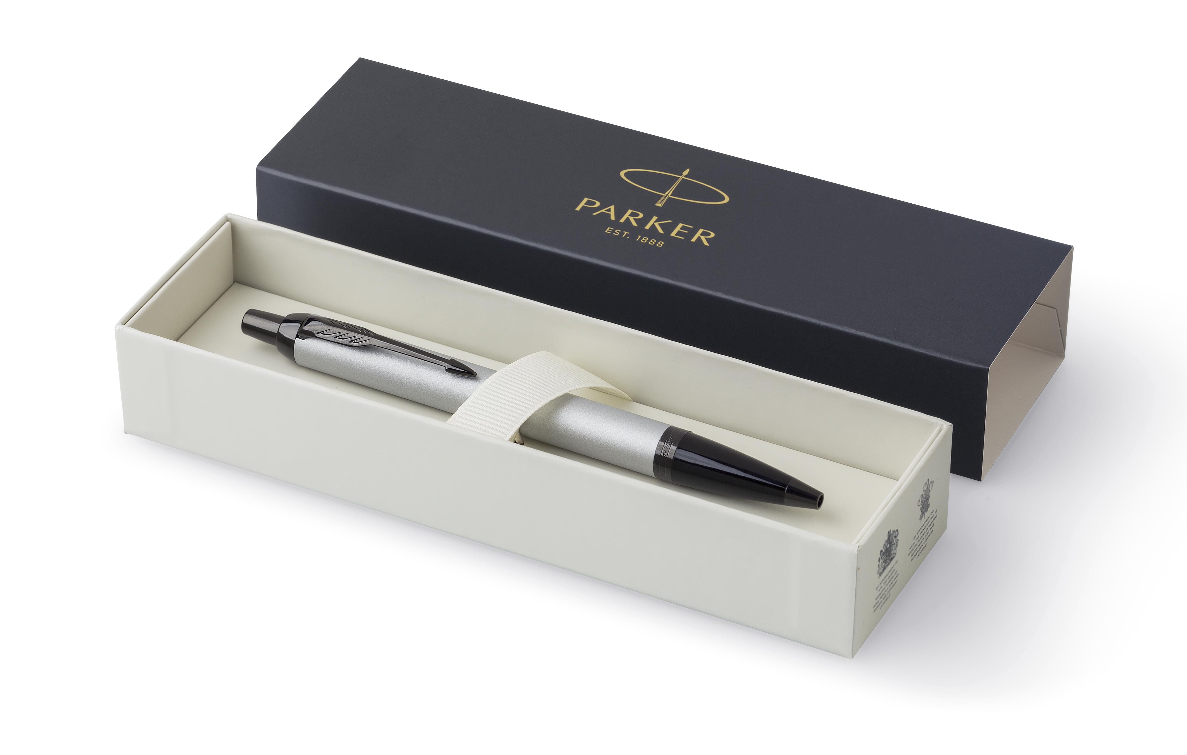 Vue 15 de Parker IM Monochrome stylo bille | Métal