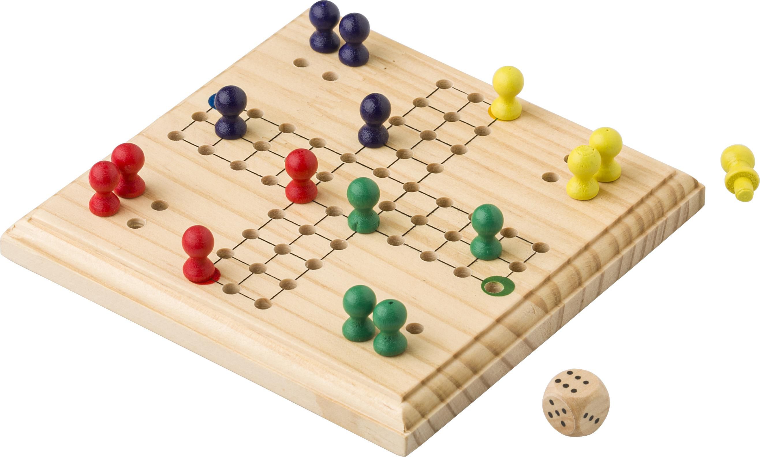 Vue 3 de Jeu des petits chevaux Yasir | Bois