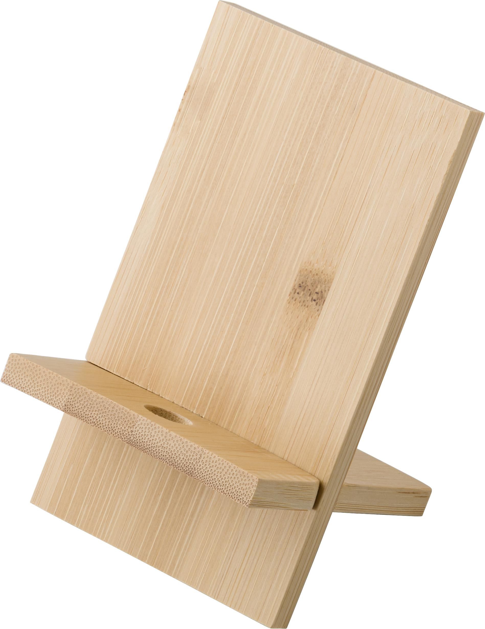Vue 3 de Support téléphone Margarita | Bambou
