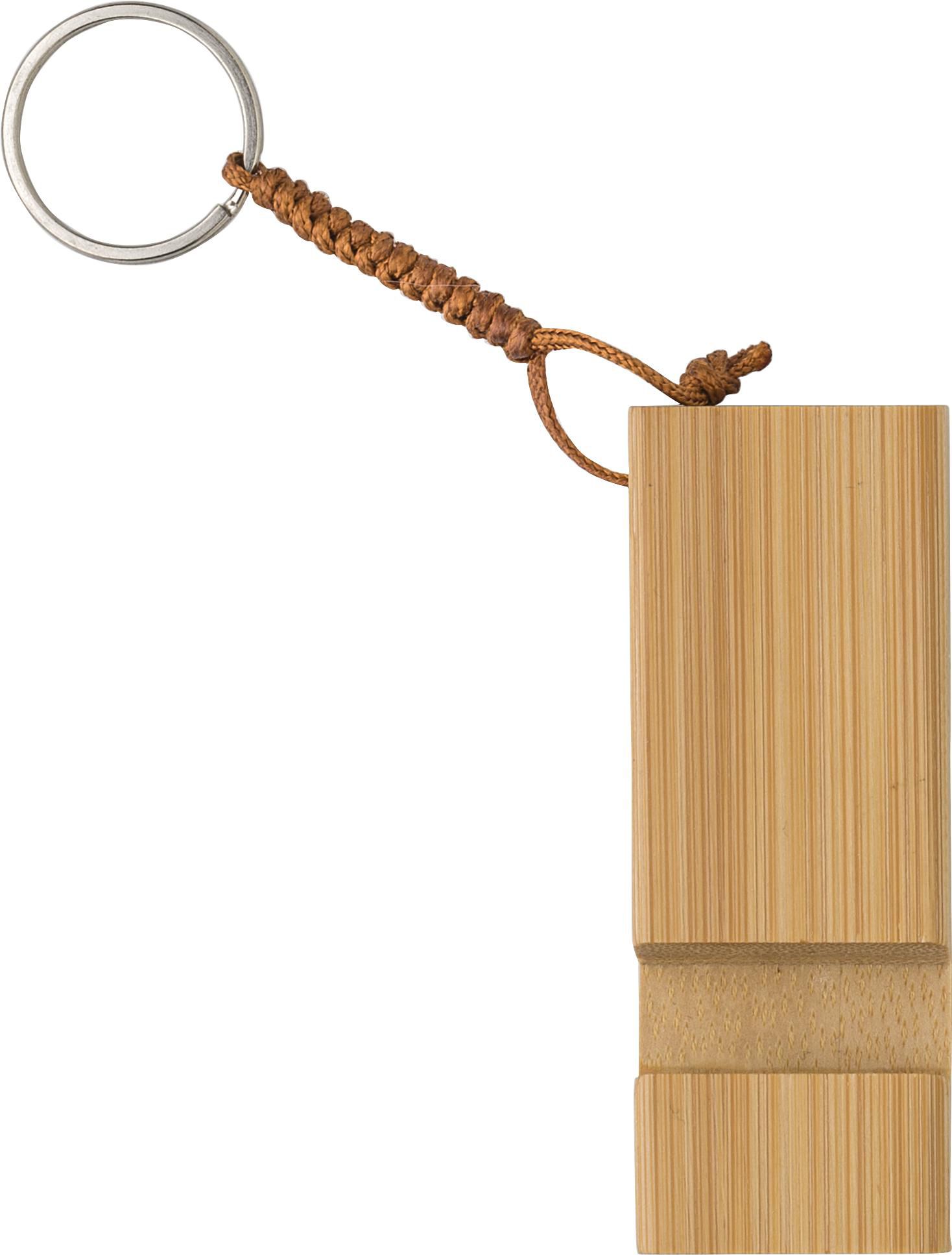 Porte-clés support de téléphone Kian | Bambou