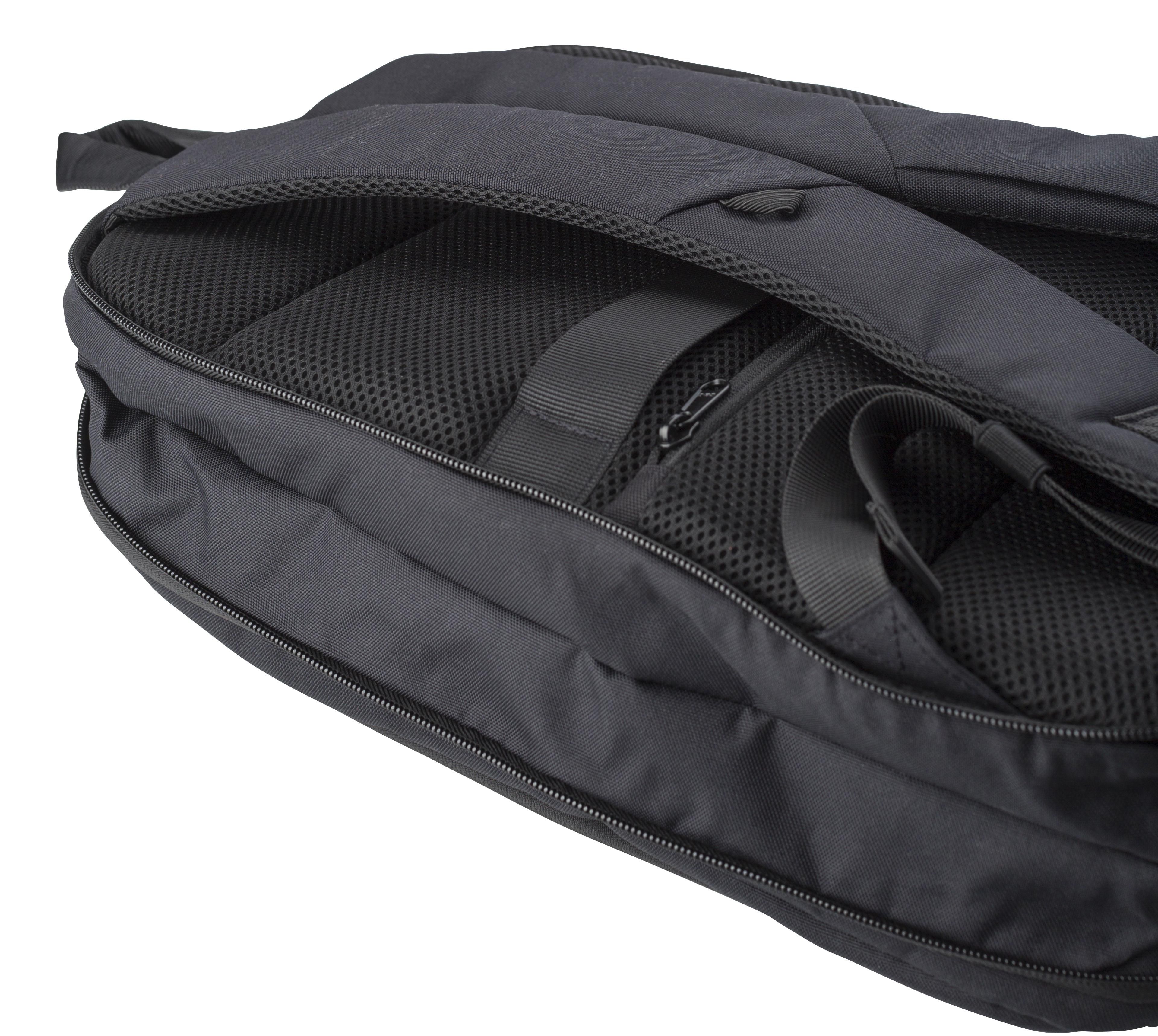Vue 3 de Sac à dos professionnel Paul | Polyester 600D | Extensible | 22 l