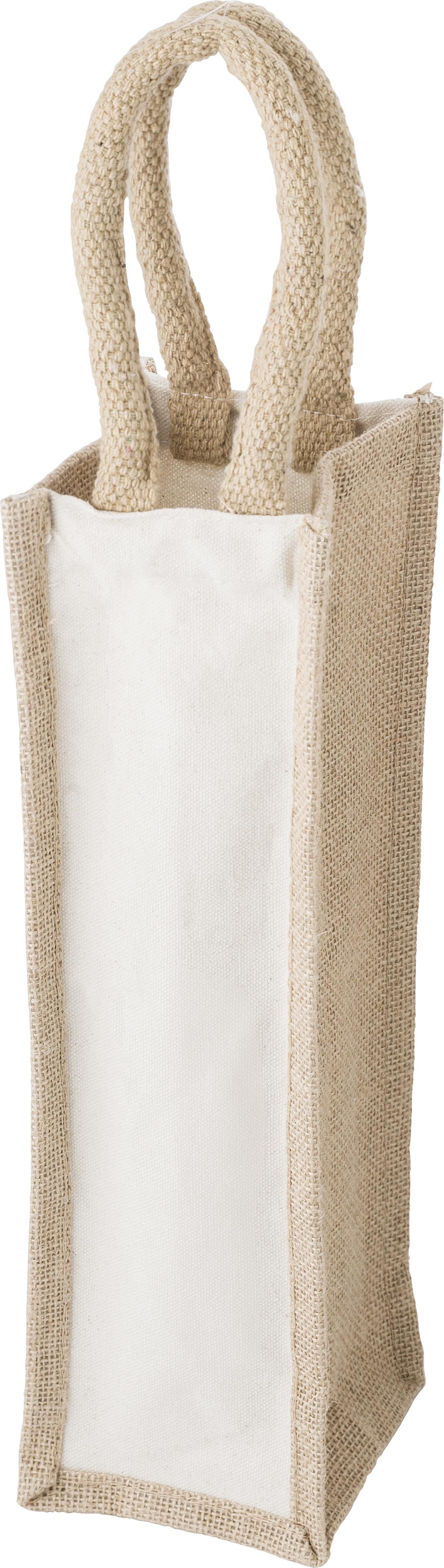 Vue 2 de Sac à vin Brett | Jute | 1,5 l