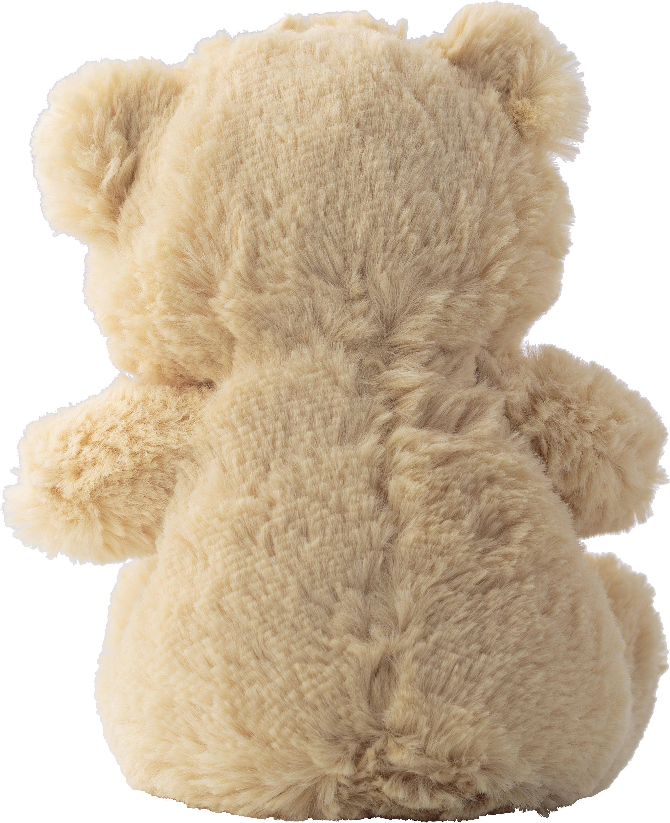 Vue 3 de Peluche Samuel | Recyclé | Ours