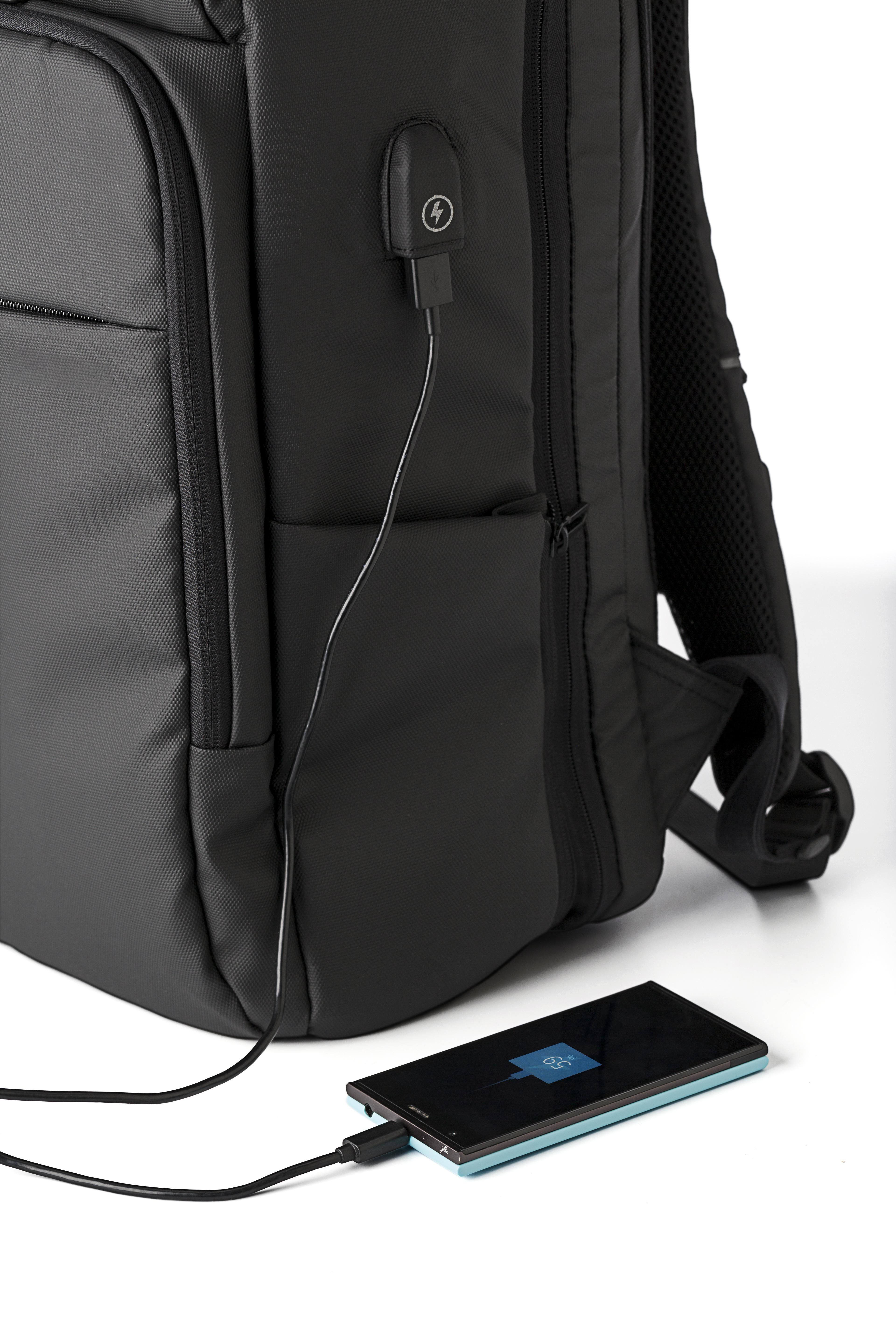 Vue 5 de Sac à dos Rishi | Ordinateur portable 15" | 28 l