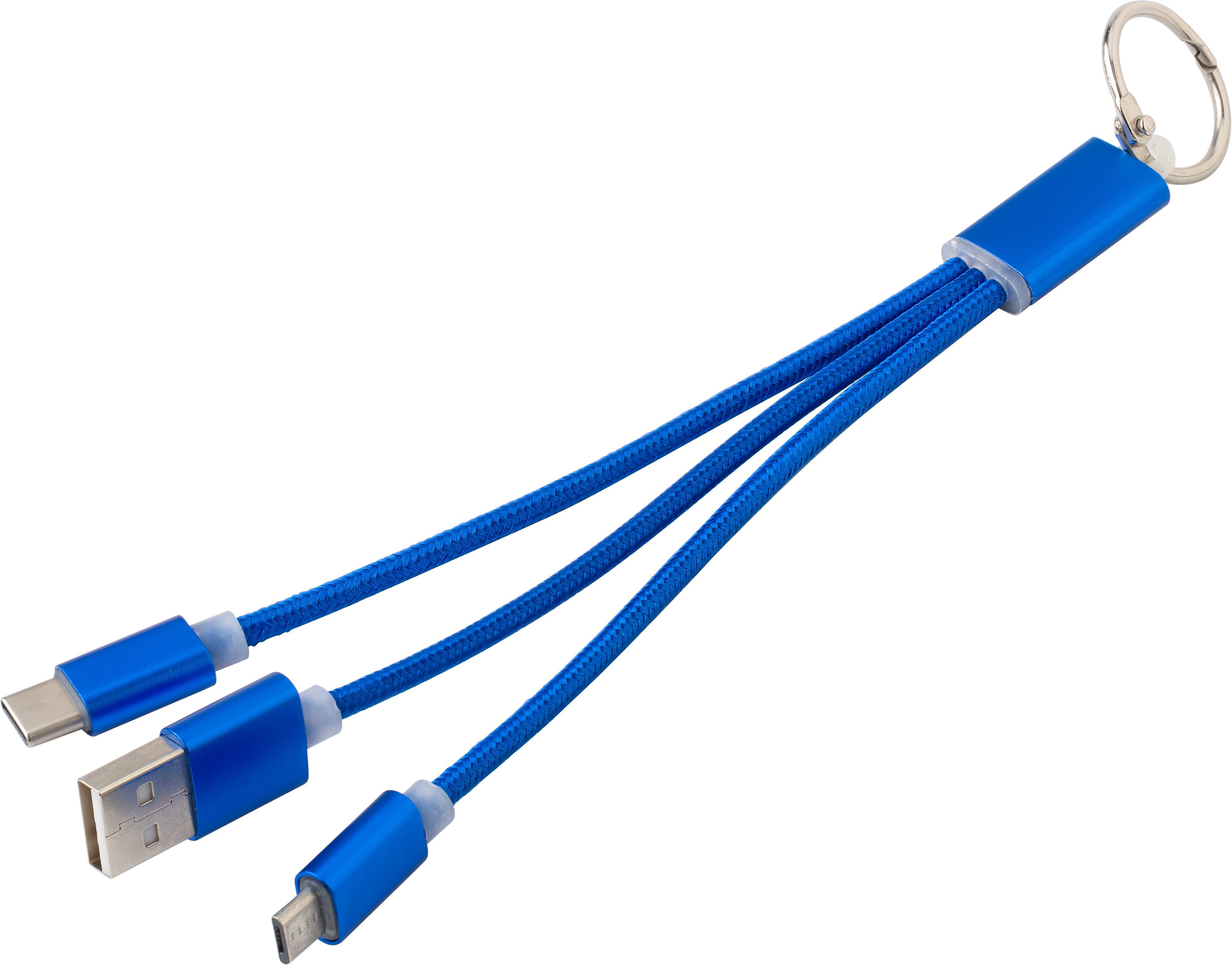 Vue 11 de Câble de charge Alvin | 3-en-1