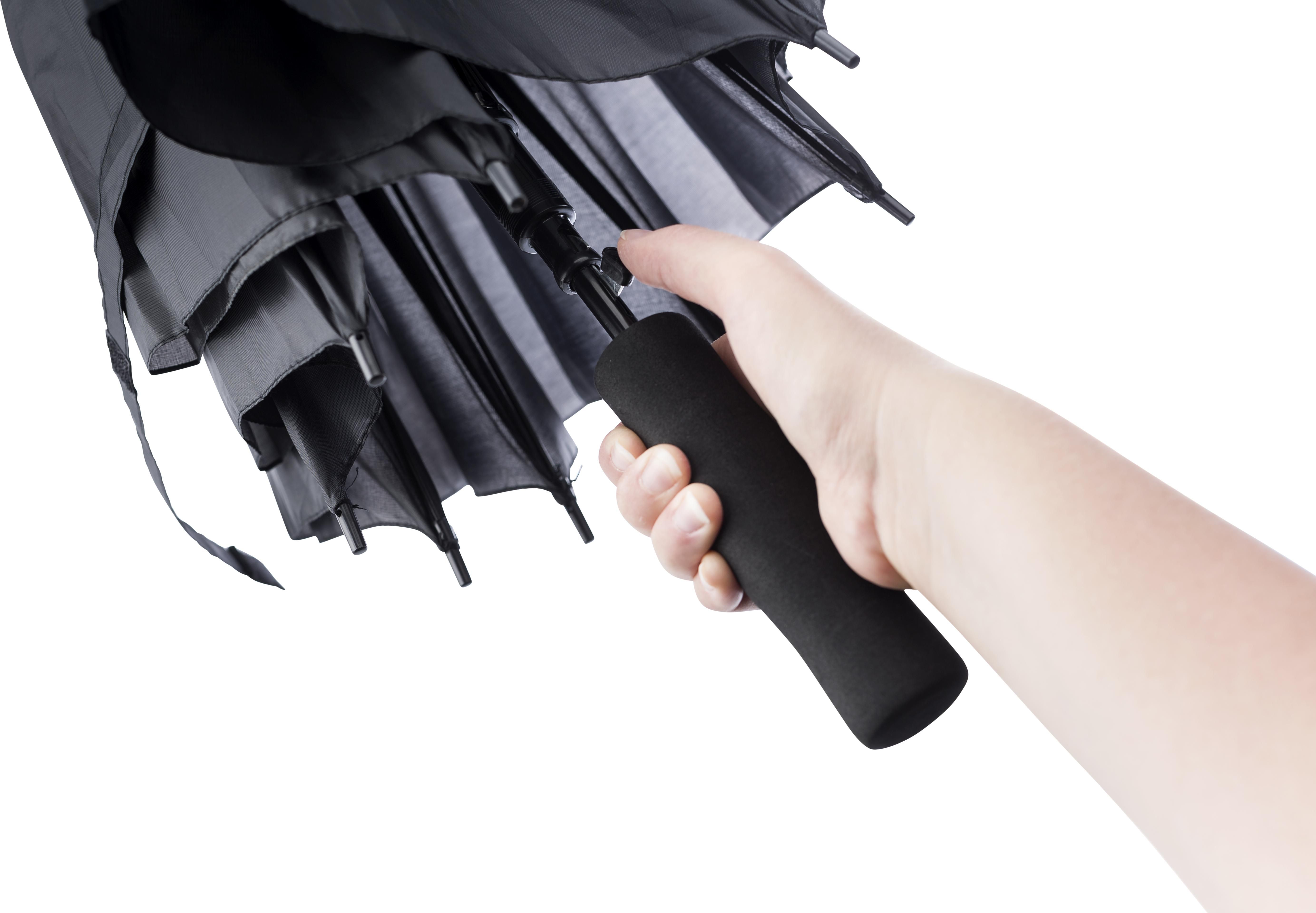Vue 5 de Parapluie Rachel | Polyester 170T | 23 pouces