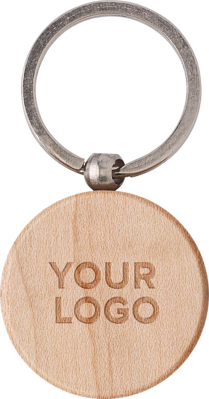 Vue 2 de Porte-clés May | Bois