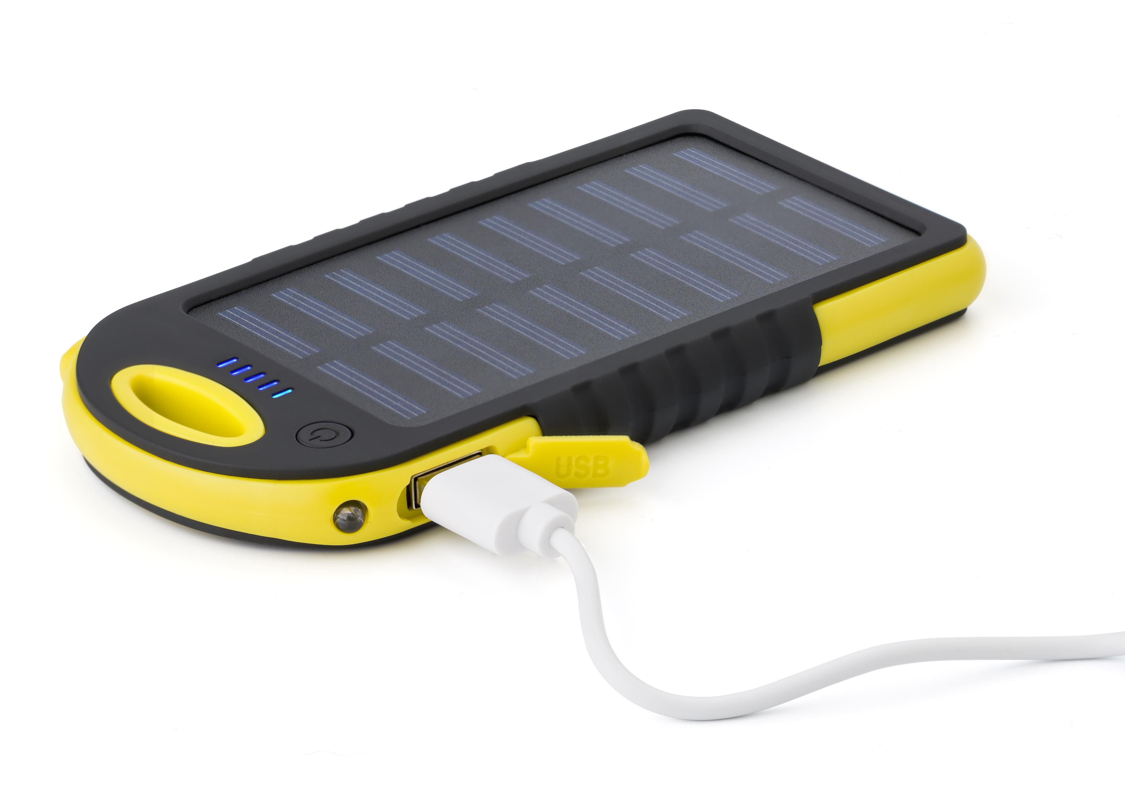 Vue 4 de Power bank Aurora | Solaire | 4 000 mAh