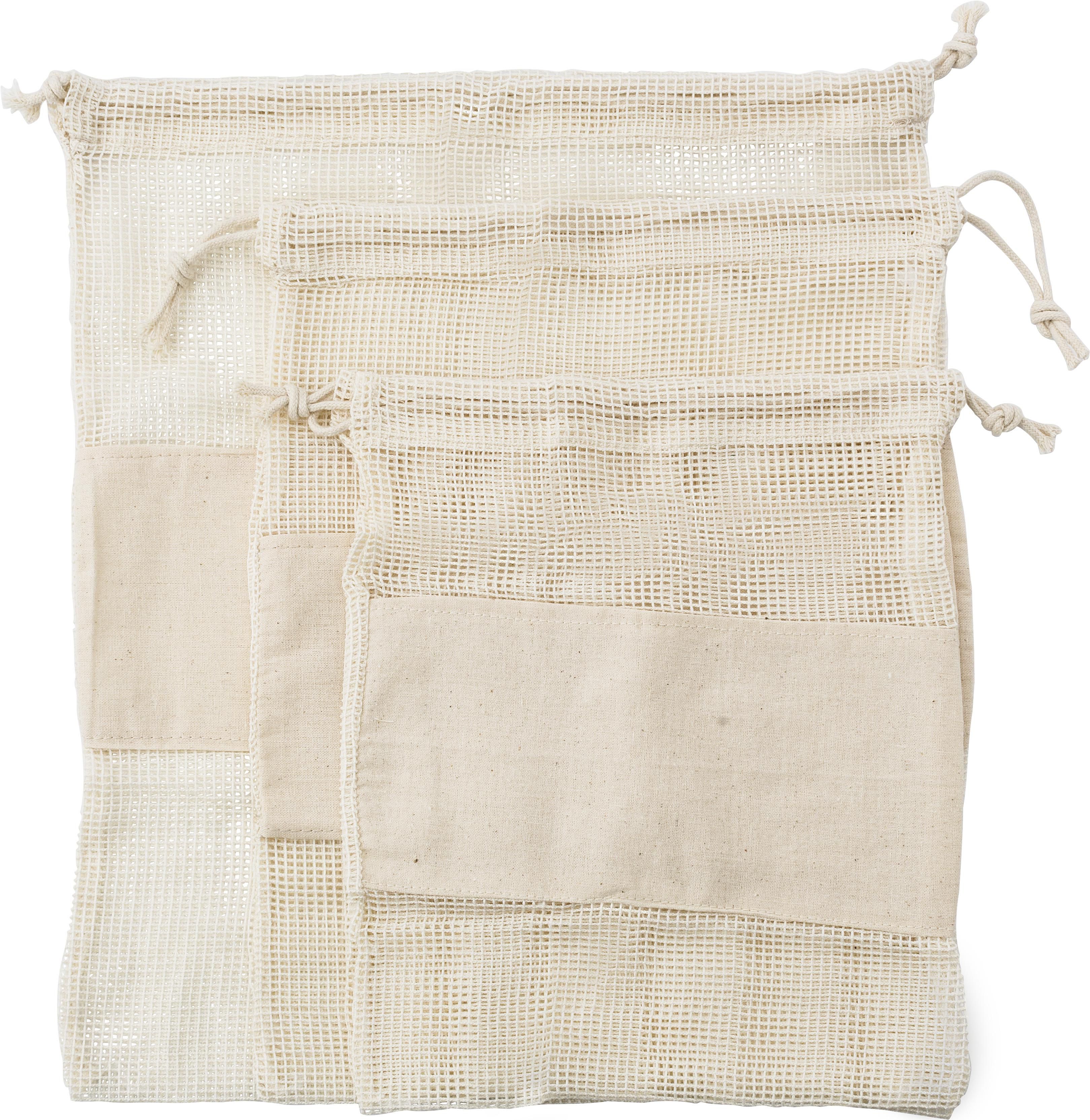 Vue 4 de Sacs à légumes Adele | Coton biologique | 3 pièces