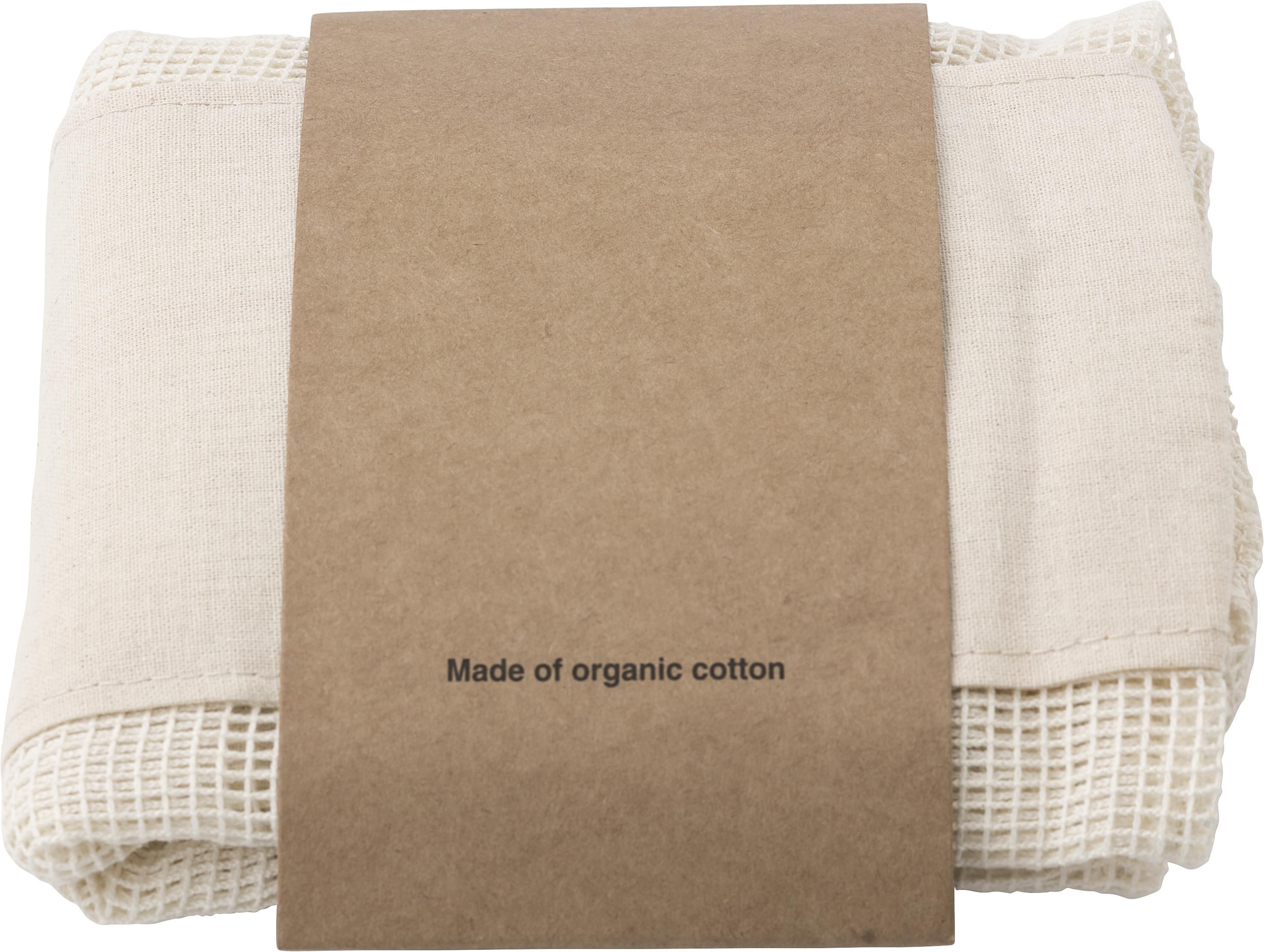 Vue 2 de Sacs à légumes Adele | Coton biologique | 3 pièces