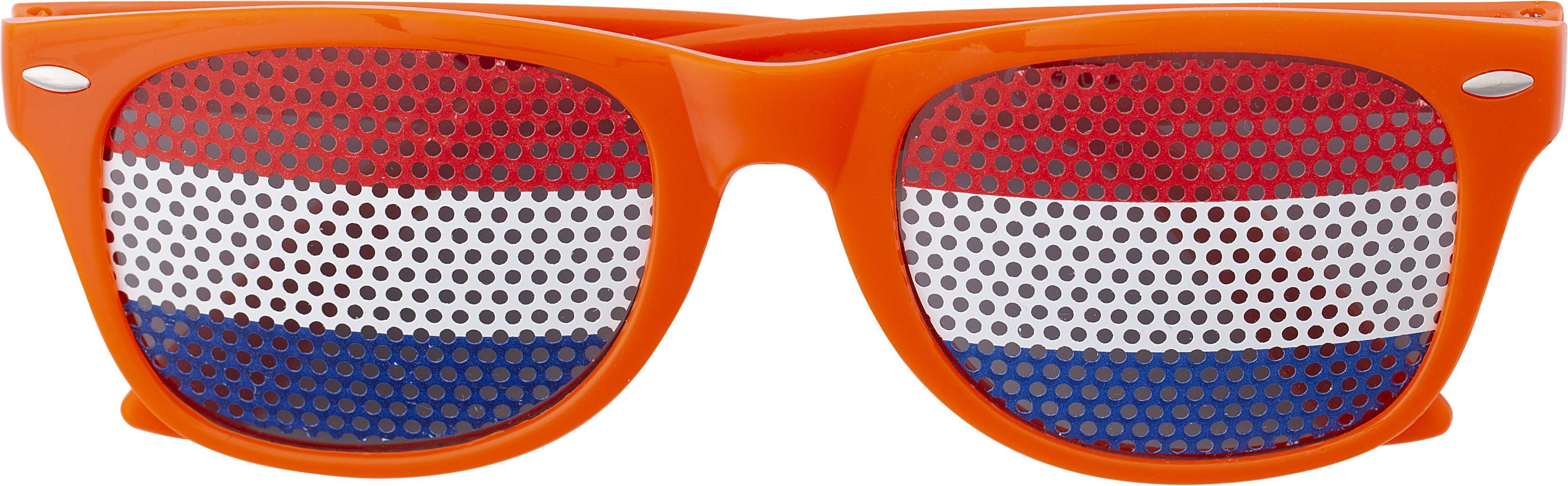 Vue 4 de Lunettes de fête Lexi | Drapeau national