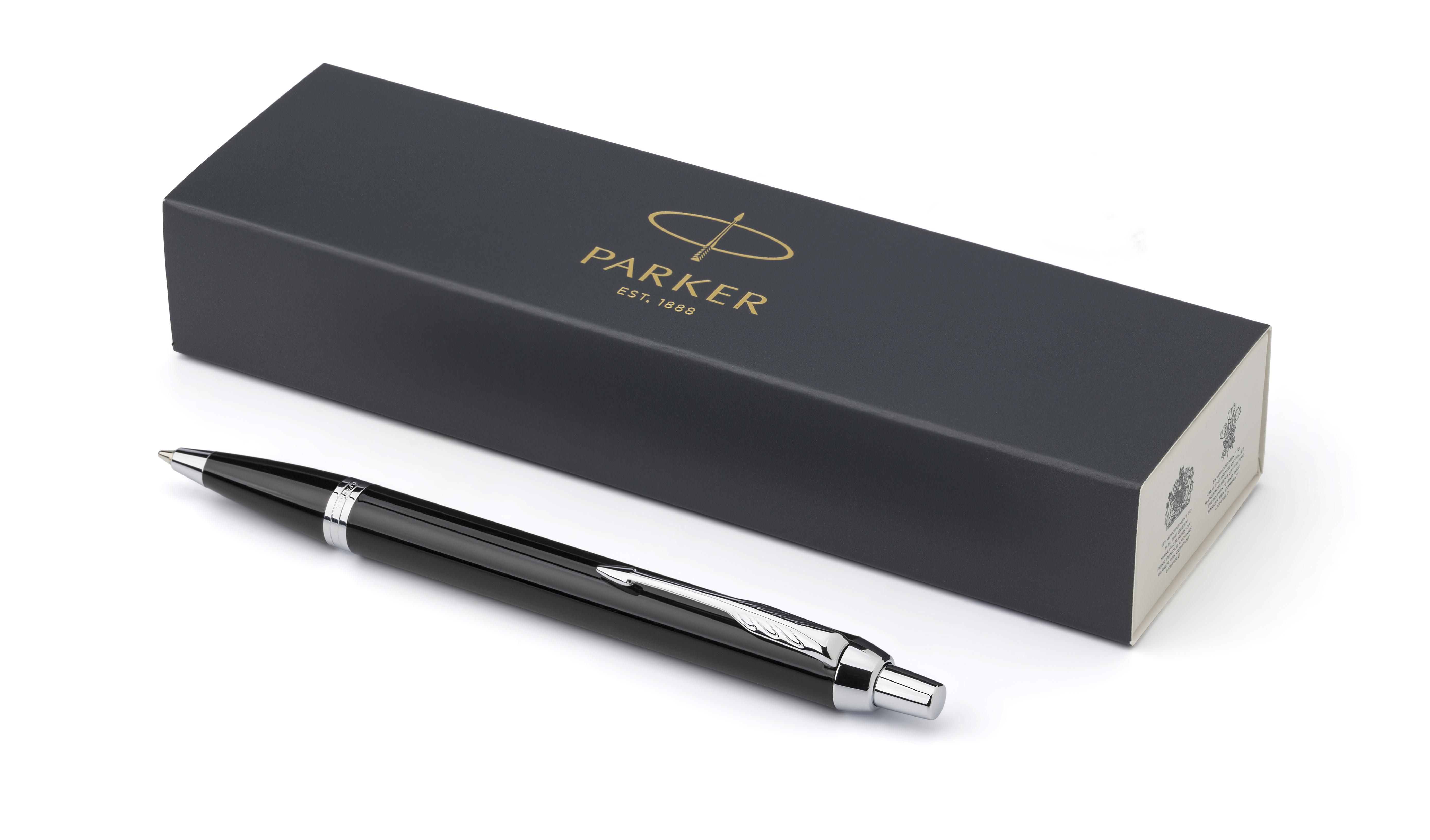 Vue 7 de Parker IM stylo bille | Laiton laqué