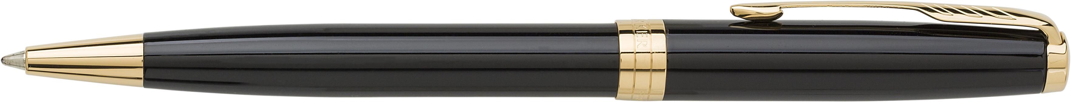 Vue 2 de Parker Sonnet stylo bille | Finitions dorées