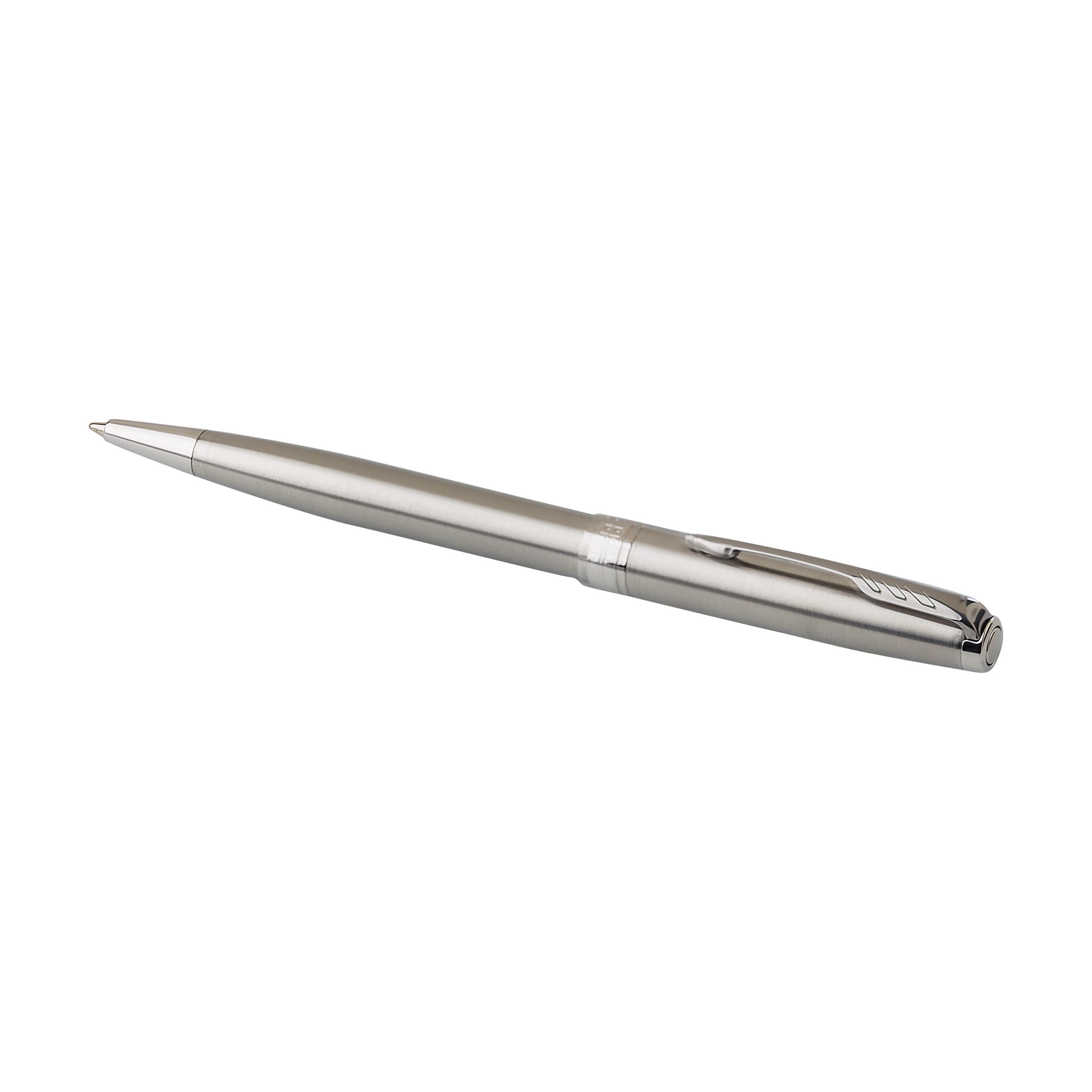 Vue 6 de Parker Sonnet stylo bille | Acier inoxydable