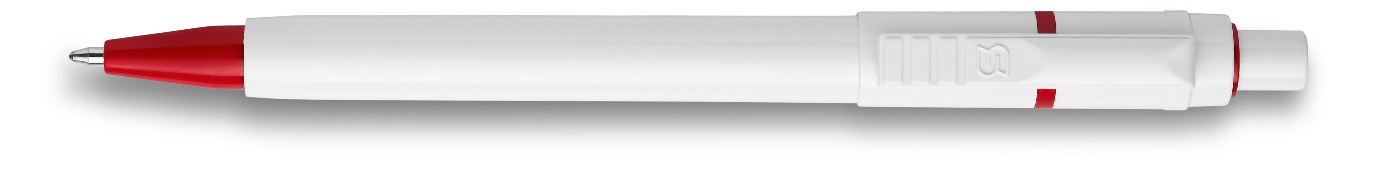 Vue 4 de Stilolinea Baron stylo bille | Pointe et bague colorées